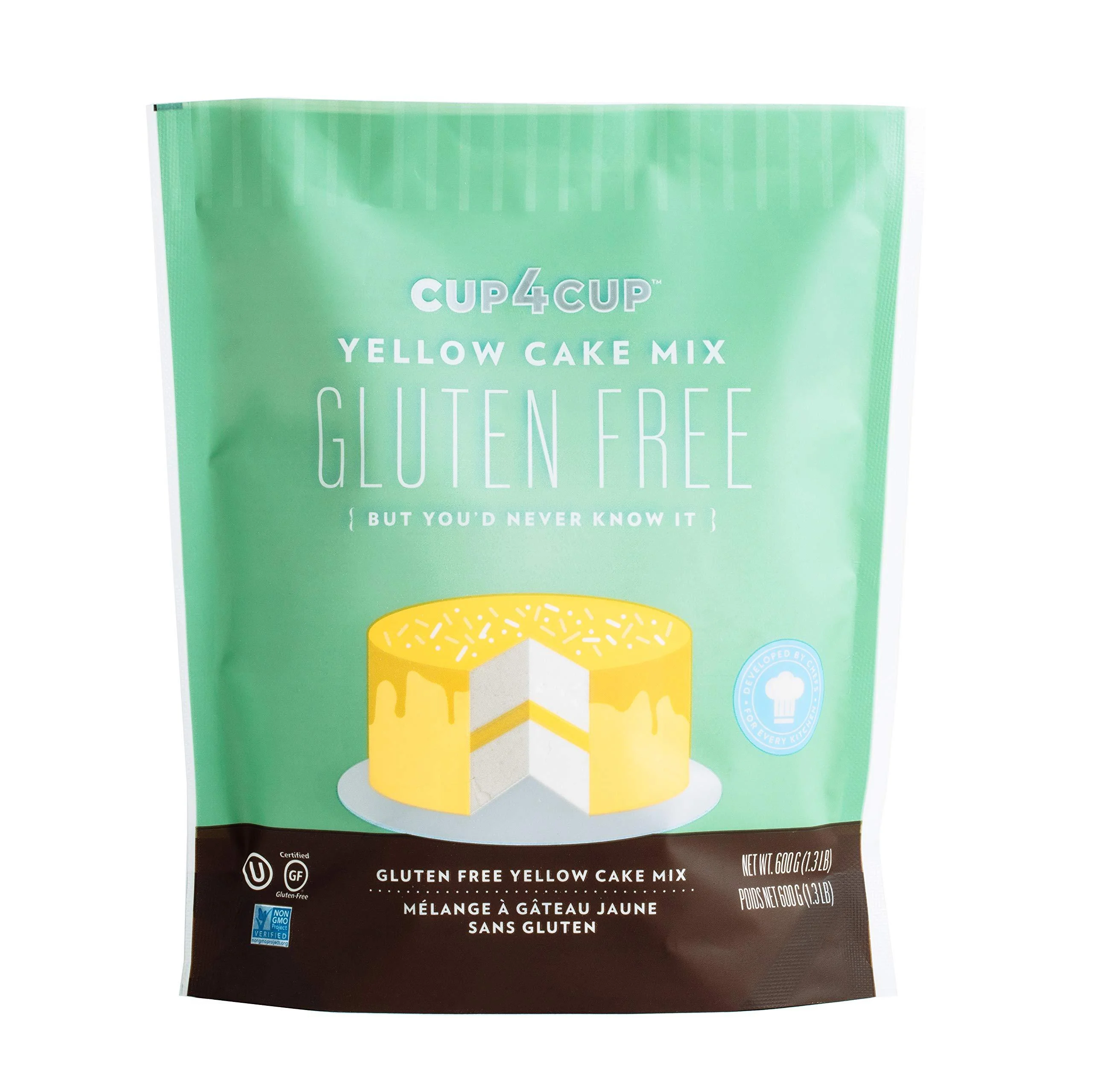Cup4Cup Gluten Free Yellow Cake Mix, 1.32 Lbs