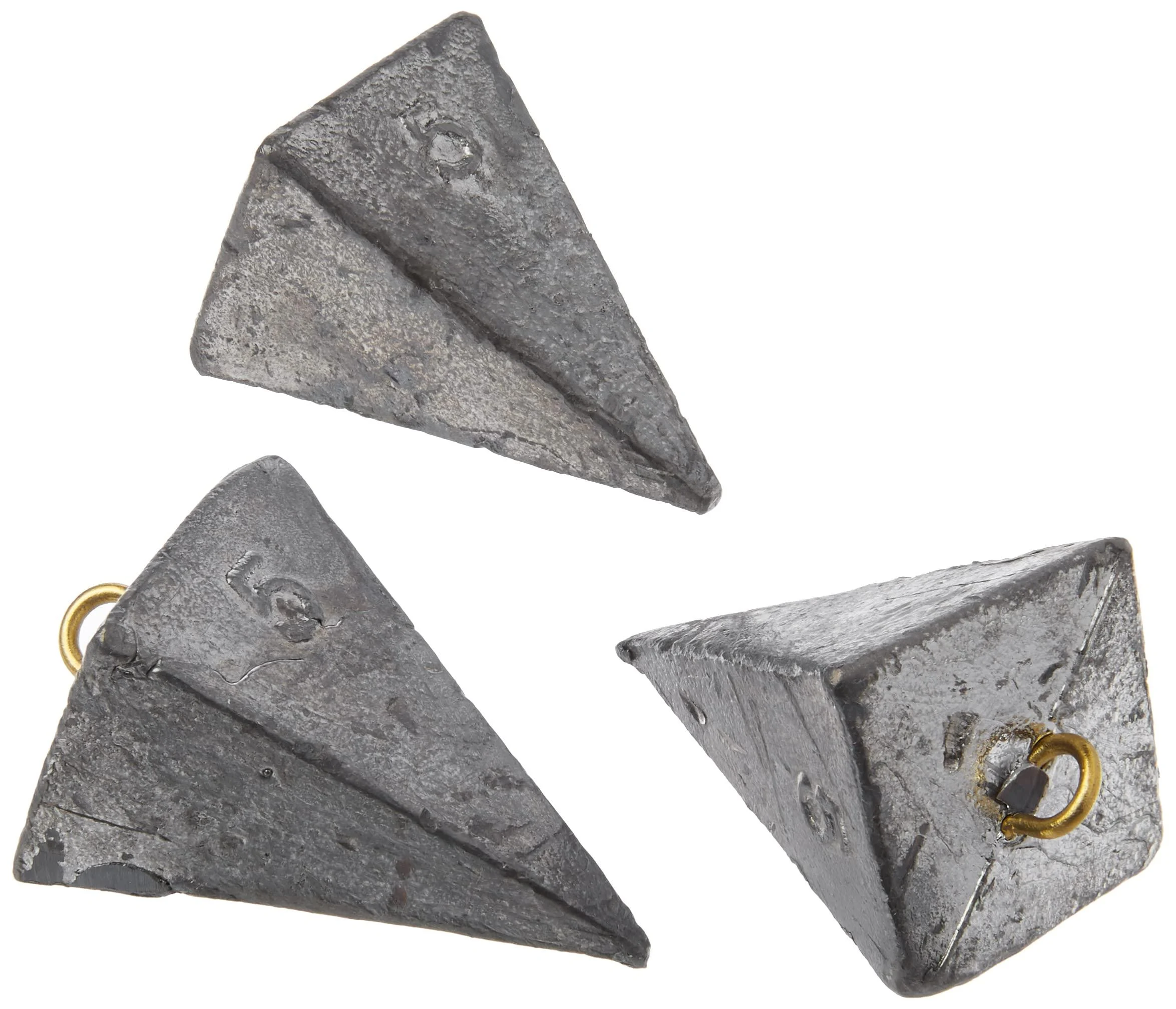Bullet Weights Pyramid Fishing Sinker 5-Ounce/3-Pack