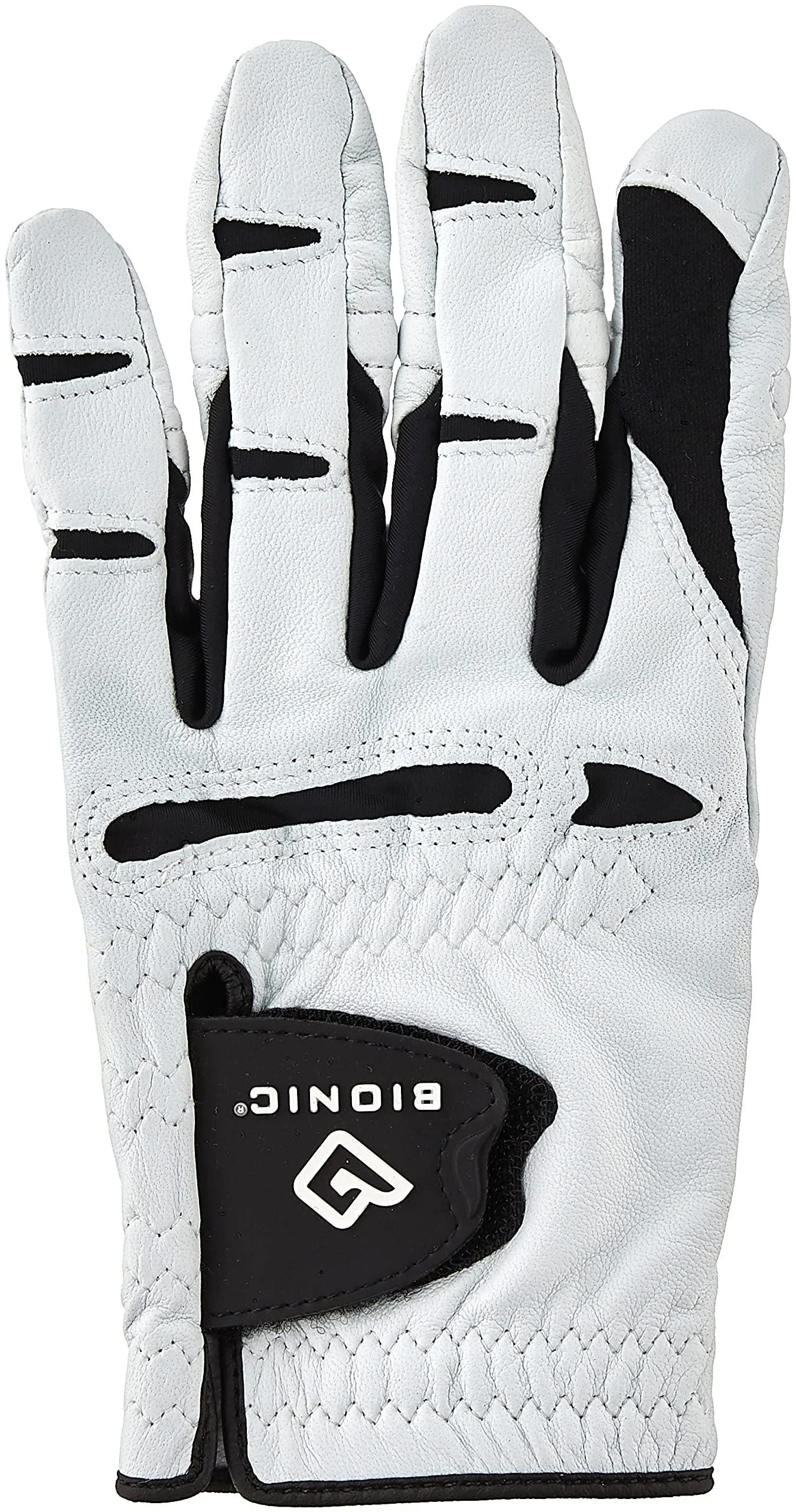 BIONIC Bionic Gloves Mens StableGrip Golf Glove White X-Large