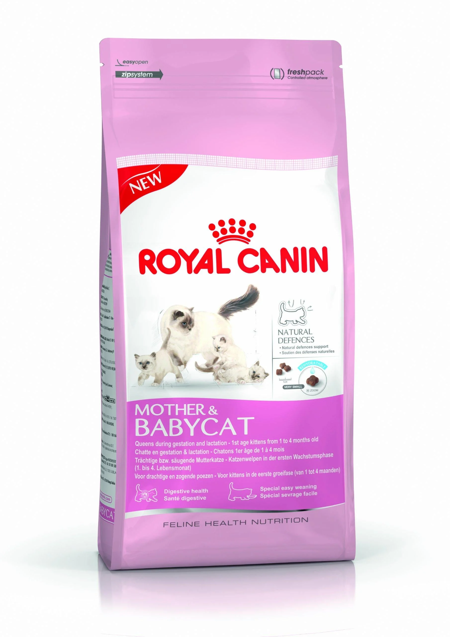 Royal Canin Mother & Babycat Complete Dry Cat Food 4 x 400g