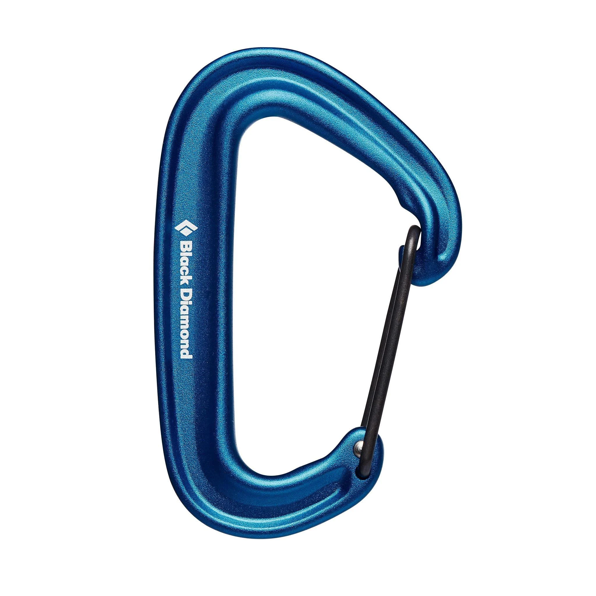Black Diamond Mens Miniwire Carabiner Blue