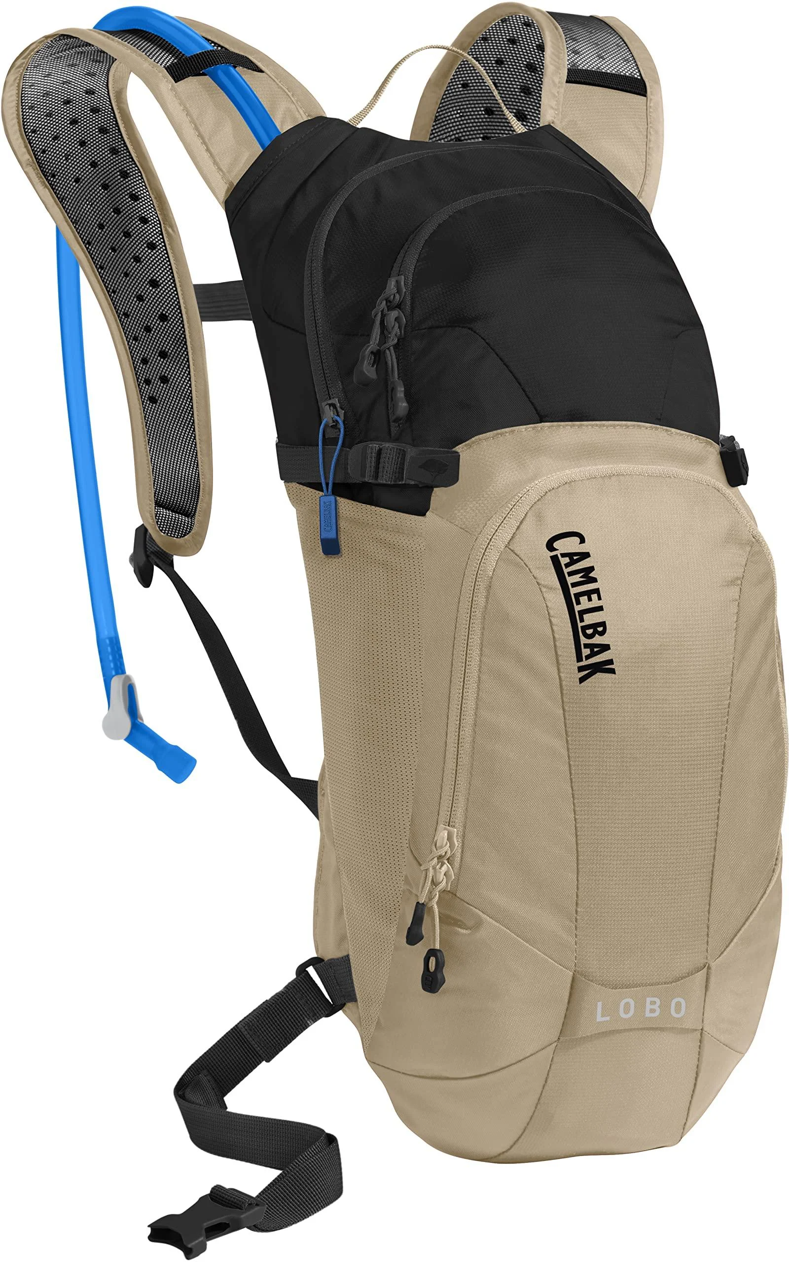 CamelBak Lobo Bike Hydration Backpack - Helmet Carry - Magnetic Tube Trap - 100 oz 100 oz Kelp/Black