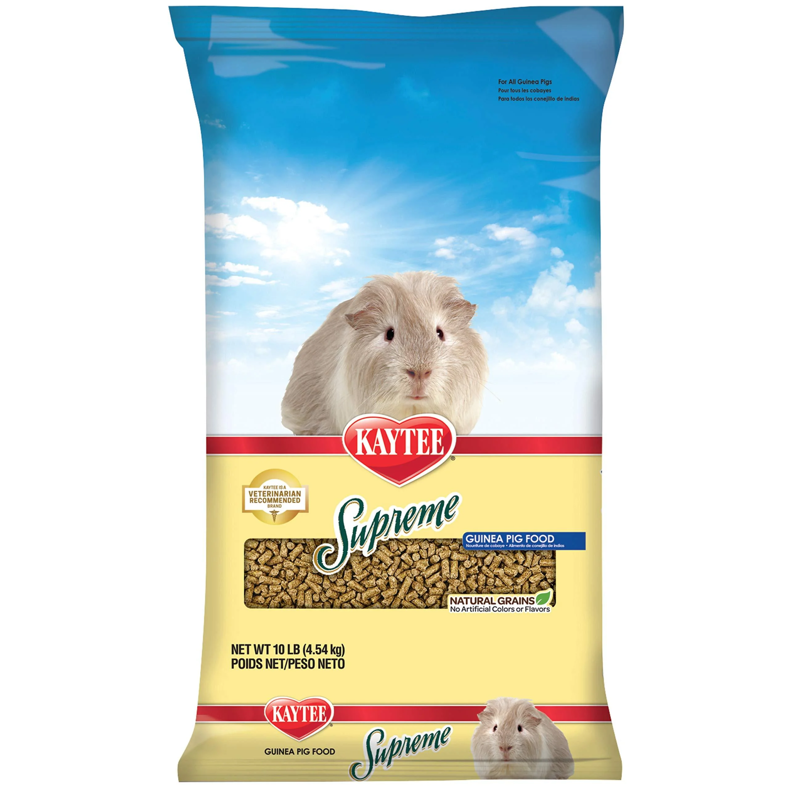 Kaytee Supreme Guinea Pig Food 10 Pound (Pack of 1)