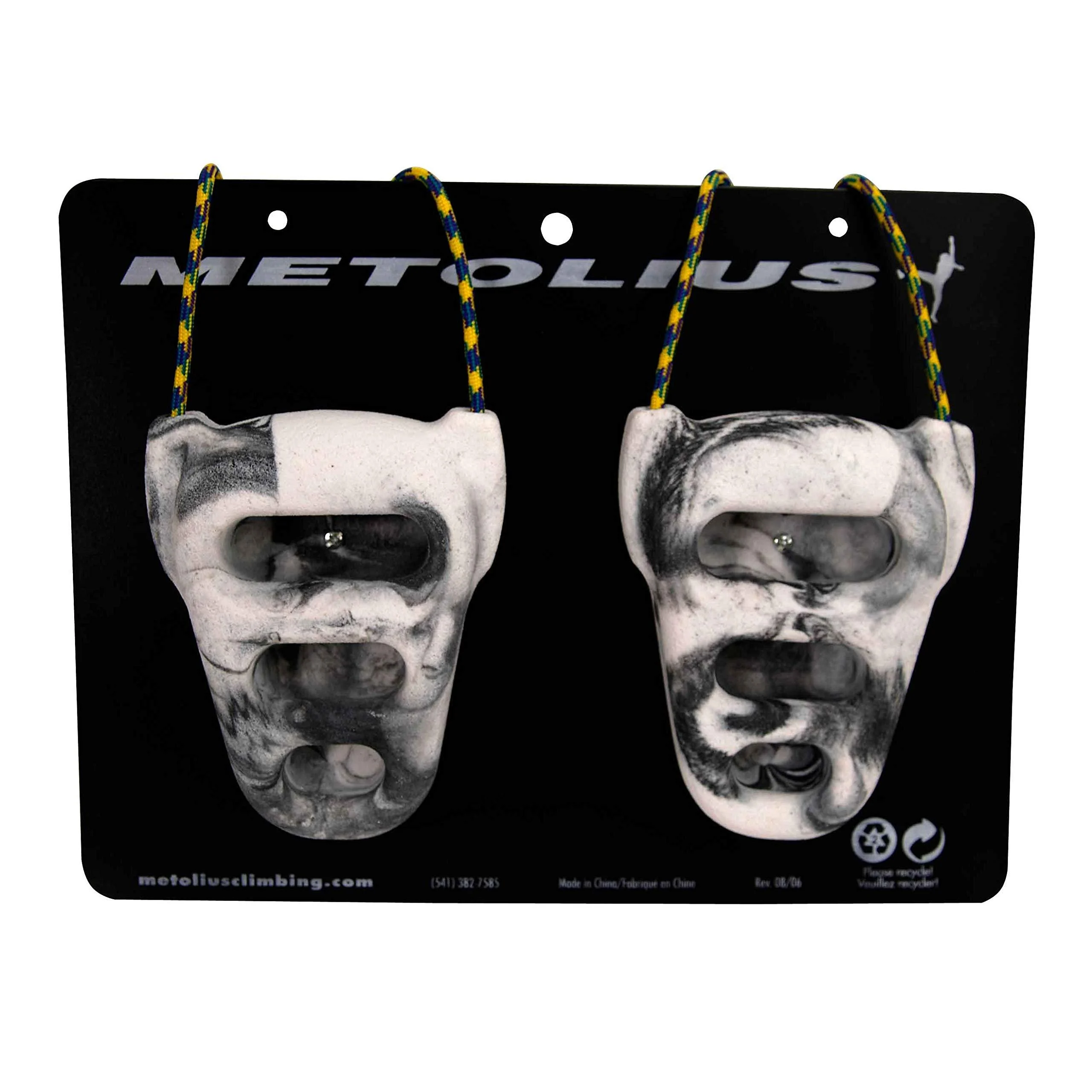 Metolius Rock Rings 3D Black/White Swirl One