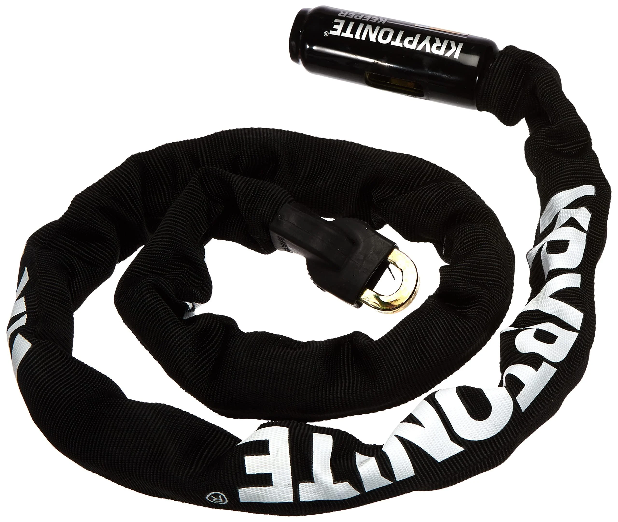 Kryptonite 001706 48' Keeper 712 Integrated Chain Lock , Black