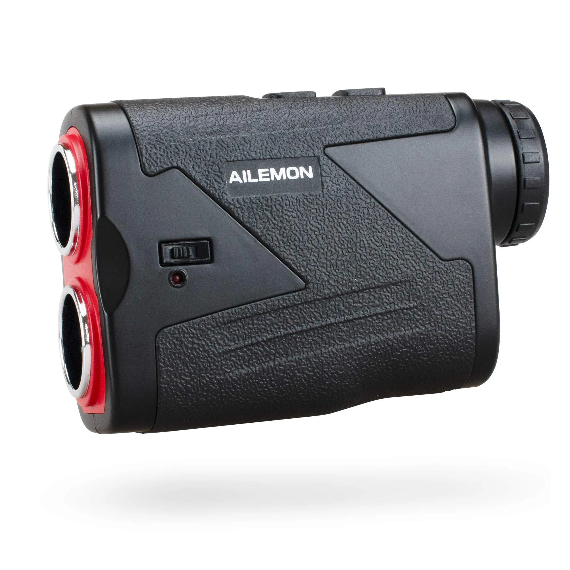 AILEMON Laser Rechargeable Golf/Hunting Range Finder 1000/1200 Yards 6X Magnification USB Charging Laser Rangefinder black 1000Y