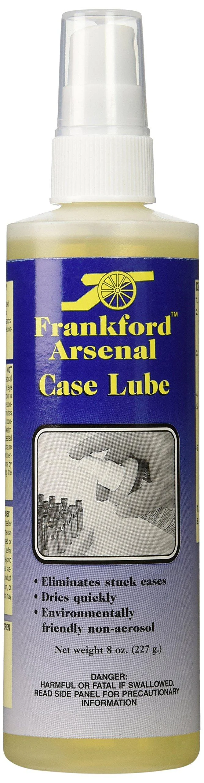 Frankford Arsenal 8 oz. Spray Pump Non-Aerosol Case Lube for Reloading