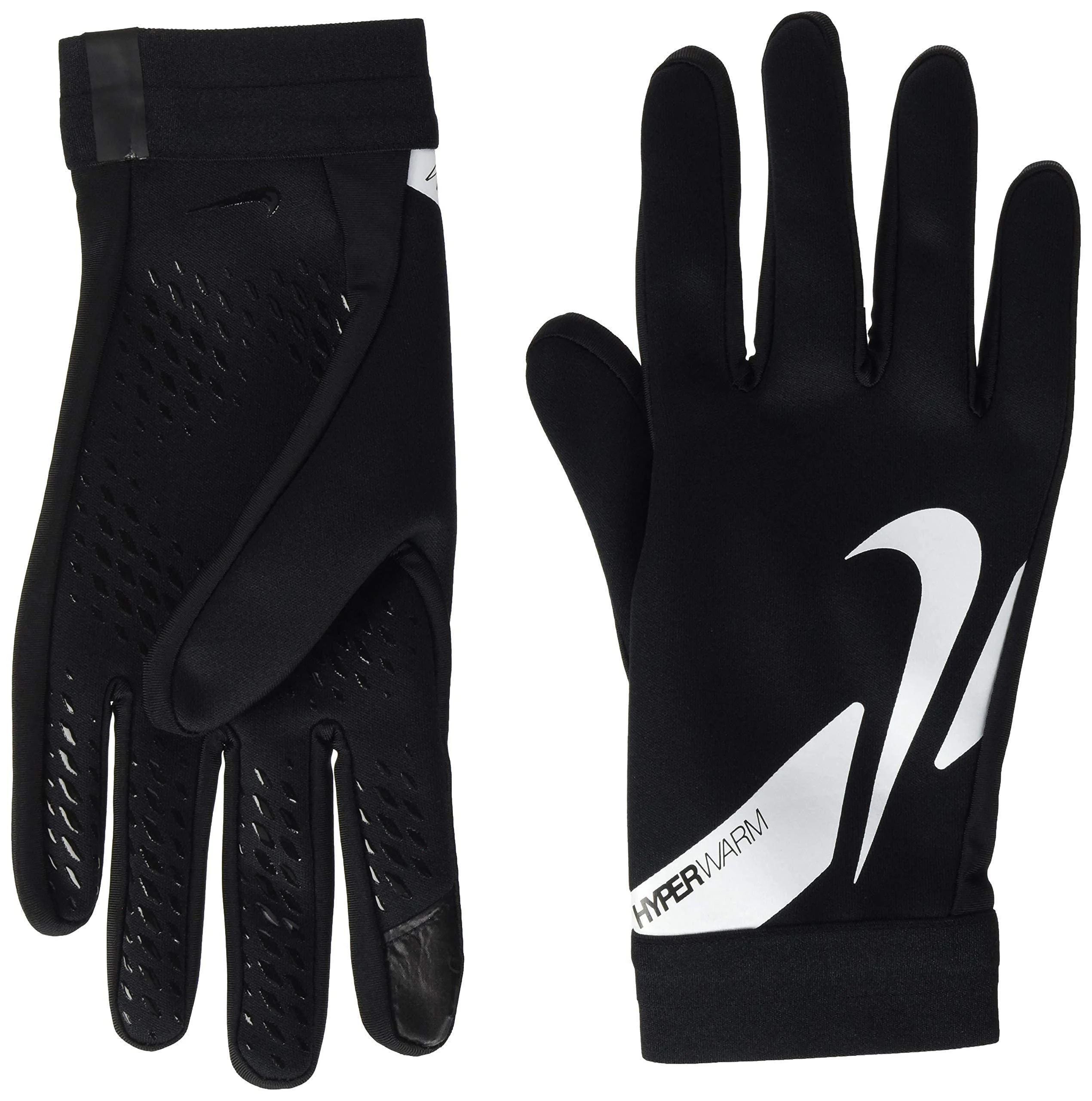 Nike Unisex Adult Hyperwarm Academy Football Gloves M Black / Black / White