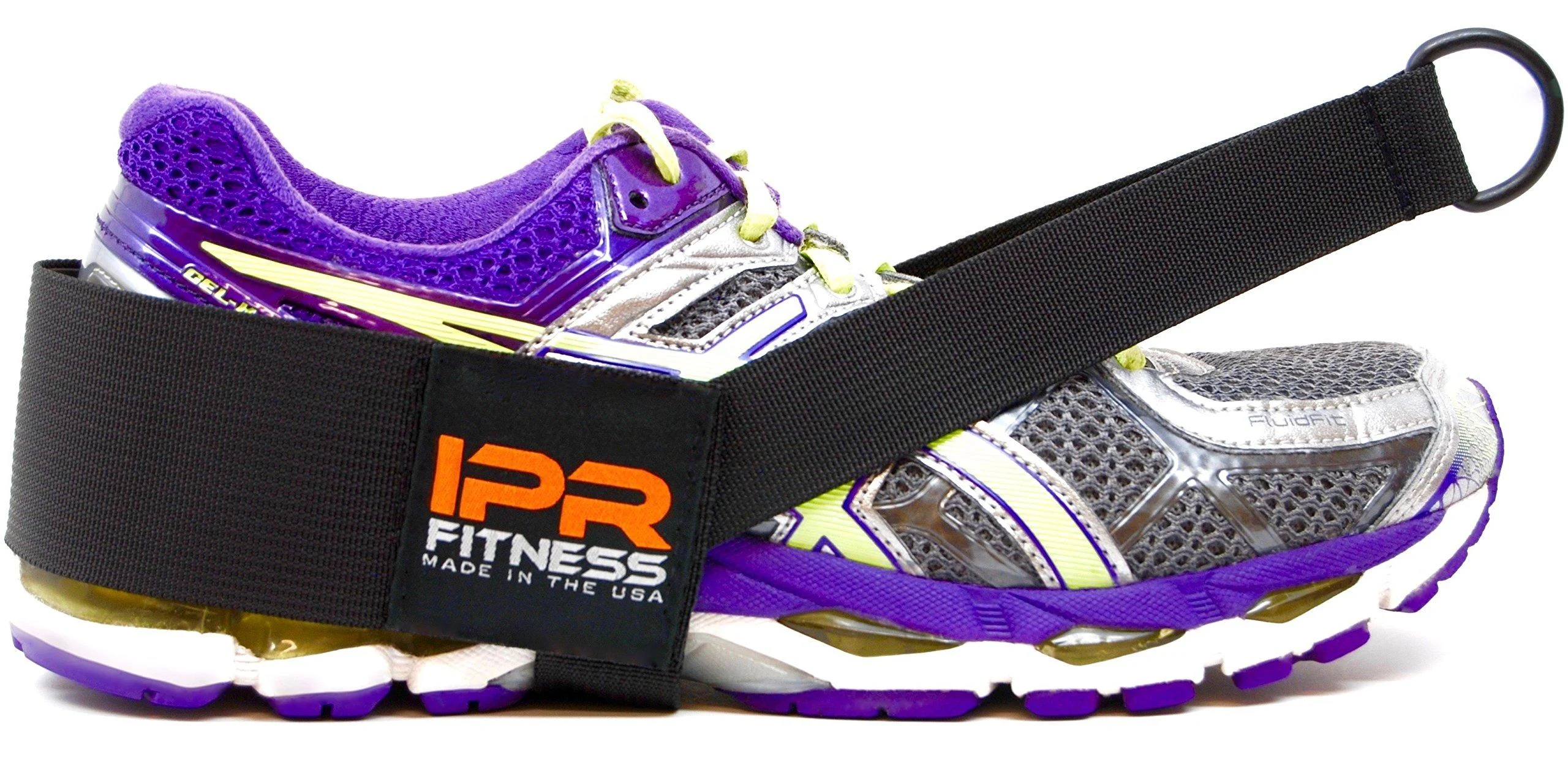 IPR Fitness Glute Kickback LITE Patented 100% Made in The USA - Cable Machine Ankle Strap Black Women's