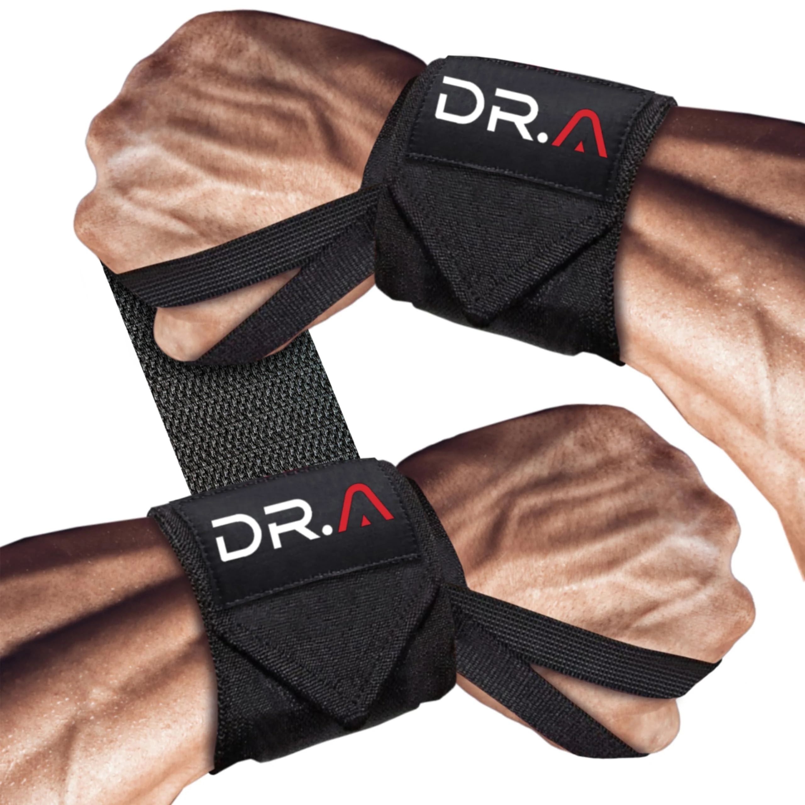 Wrinkled bandages gym wrist protector wrist support wrist bandage fitness muscle training Wrist Wrap 1 pair black modern - Dr. Arthritis