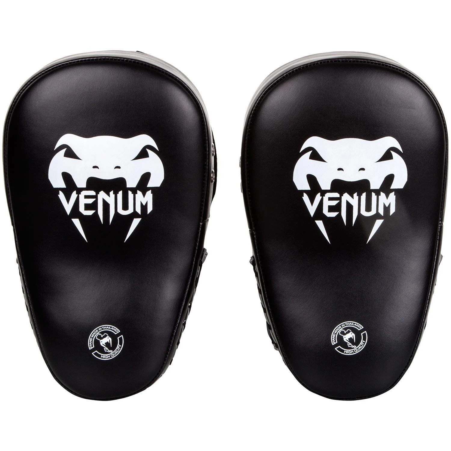 Venum Elite Big Focus Mitts - Black/White - One Size