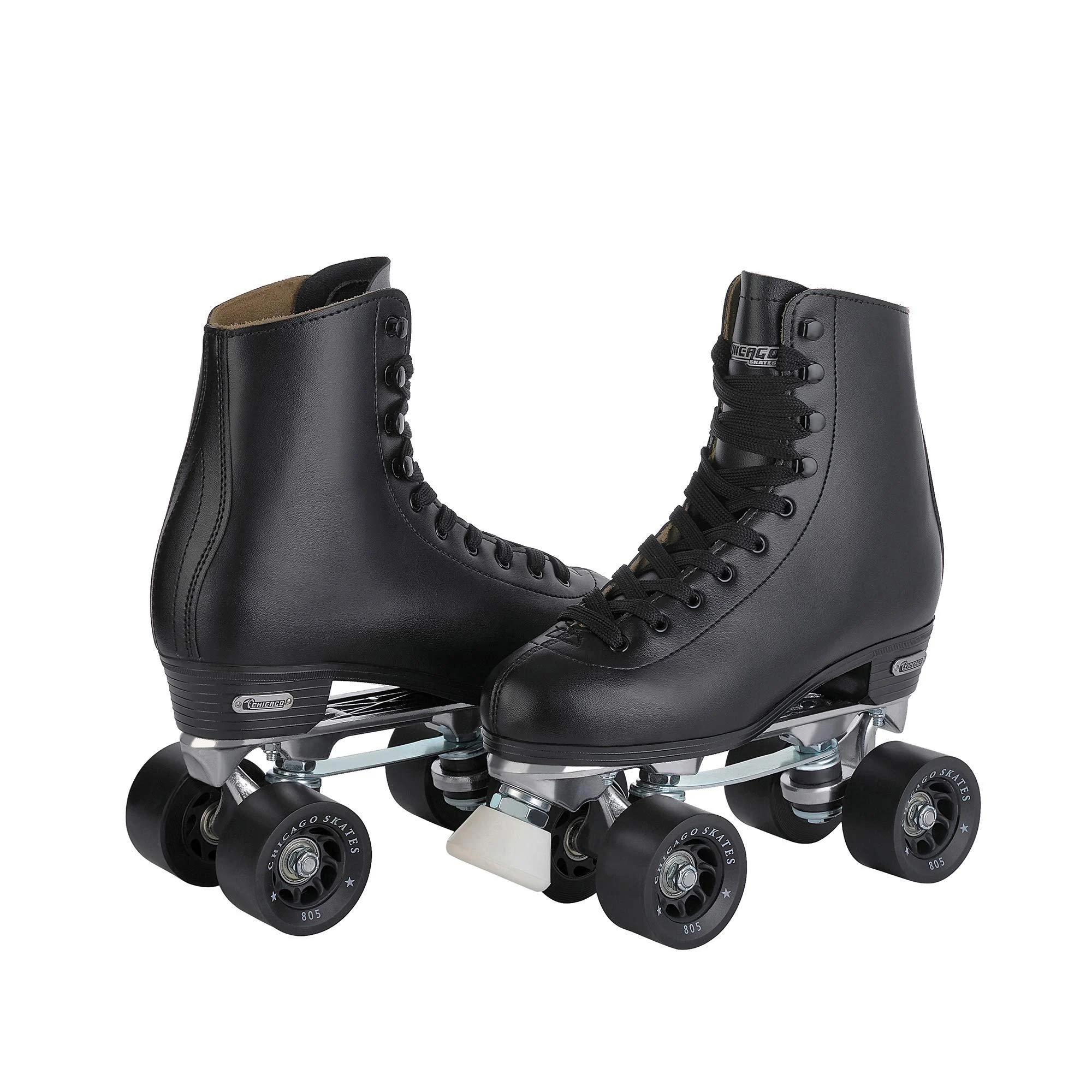 Chicago Skates Chicago Men's Premium Leather Lined Rink Roller Skate Size 10 Precision Rink Skate