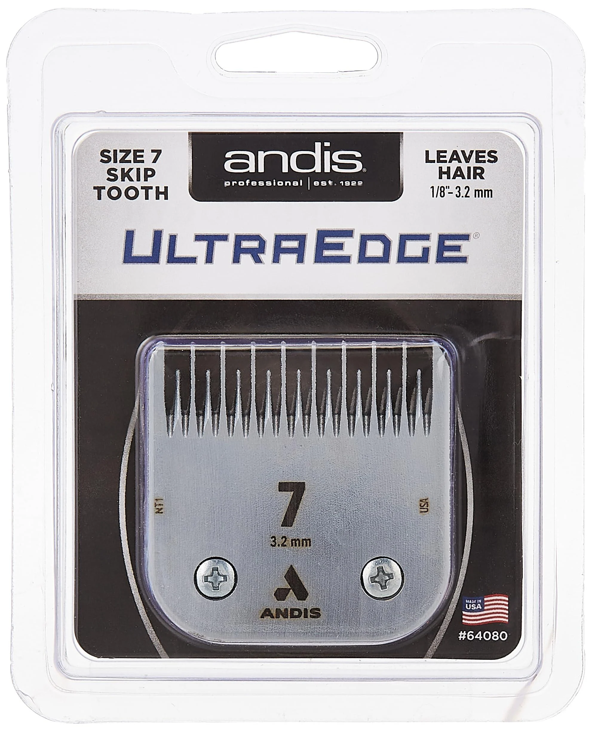 Andis Ultraedge Blade Size 7 Skip Tooth