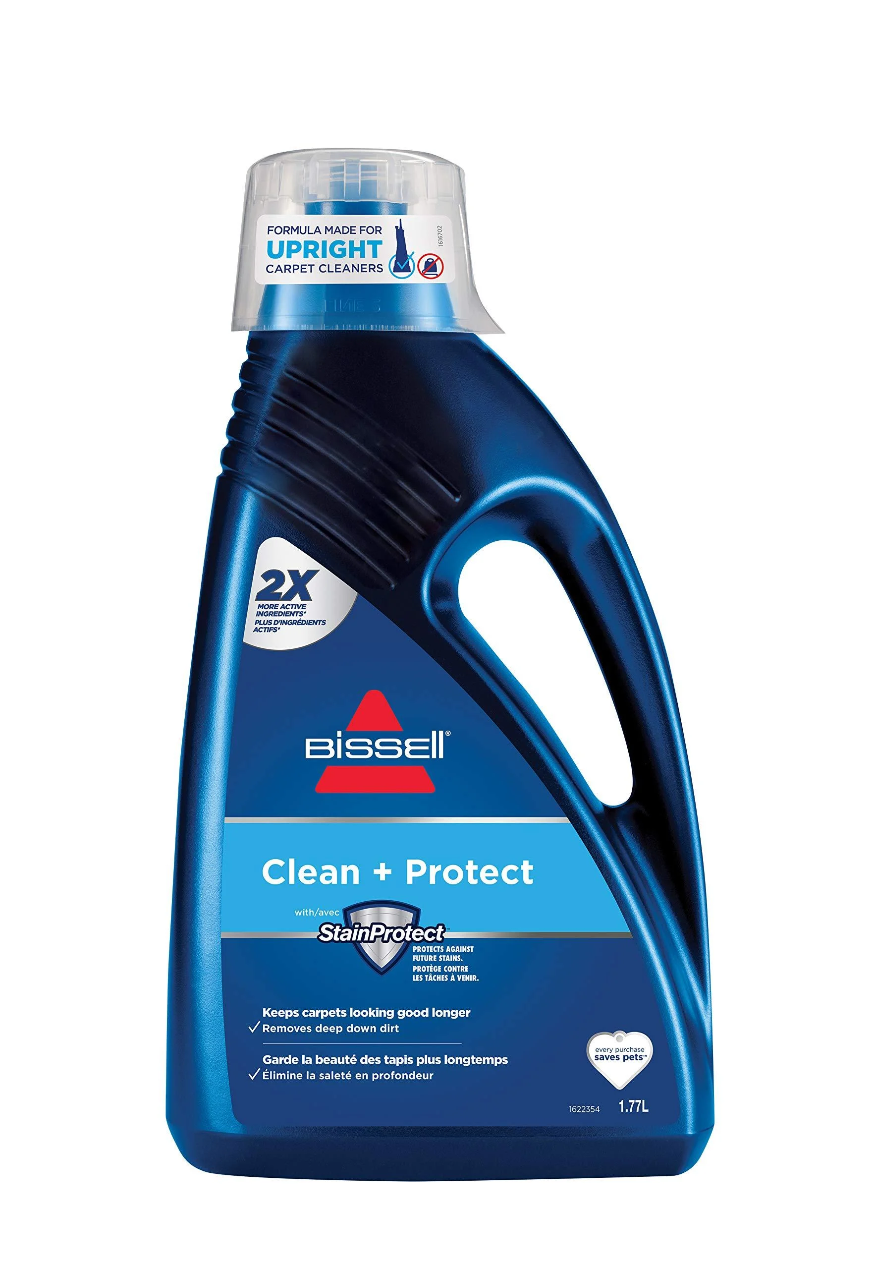BISSELL Protect Cleaning Formula Carpet Detergent Clear