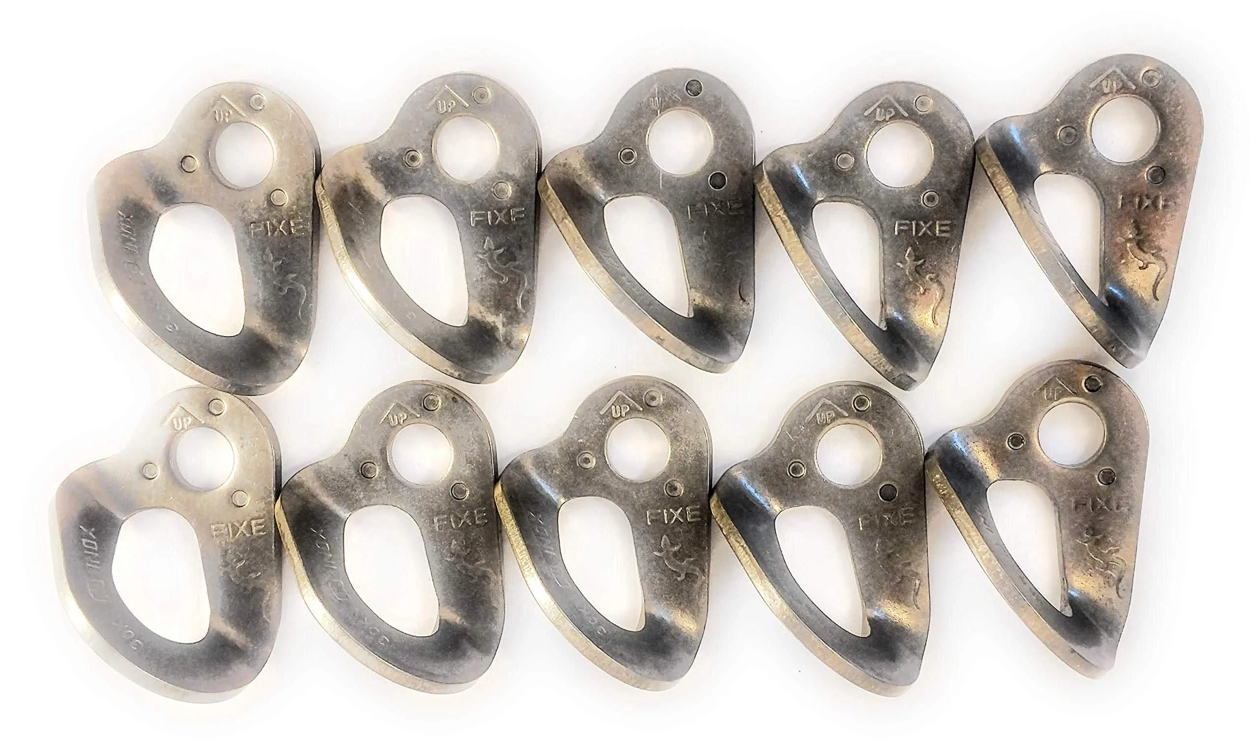 Fixe Stainless Steel Bolt Hanger - CE/UIAA Certified 1/2" Hanger 5 Pack