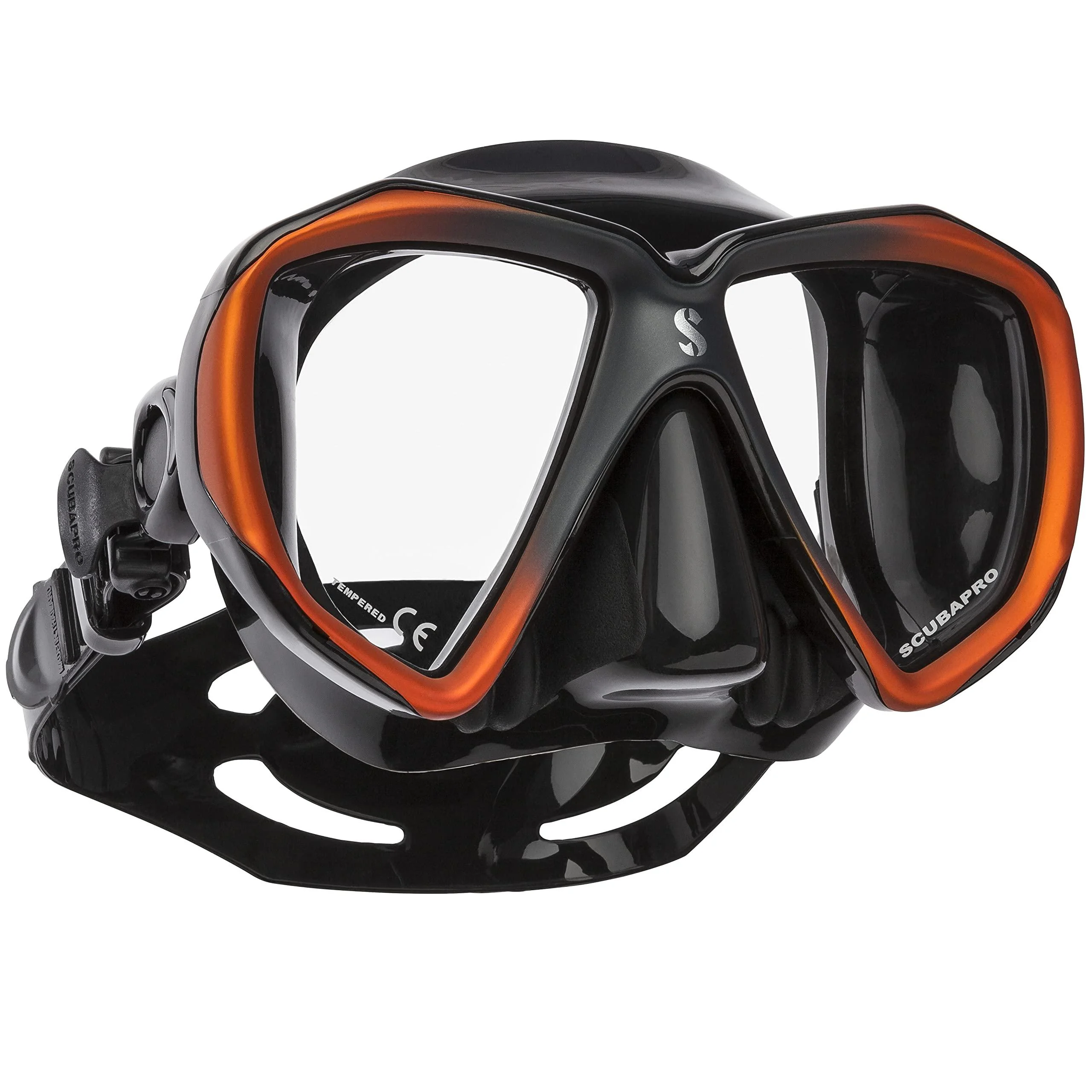 Scubapro Spectra Low Volume 2 Window Dive Mask Black/Bronze