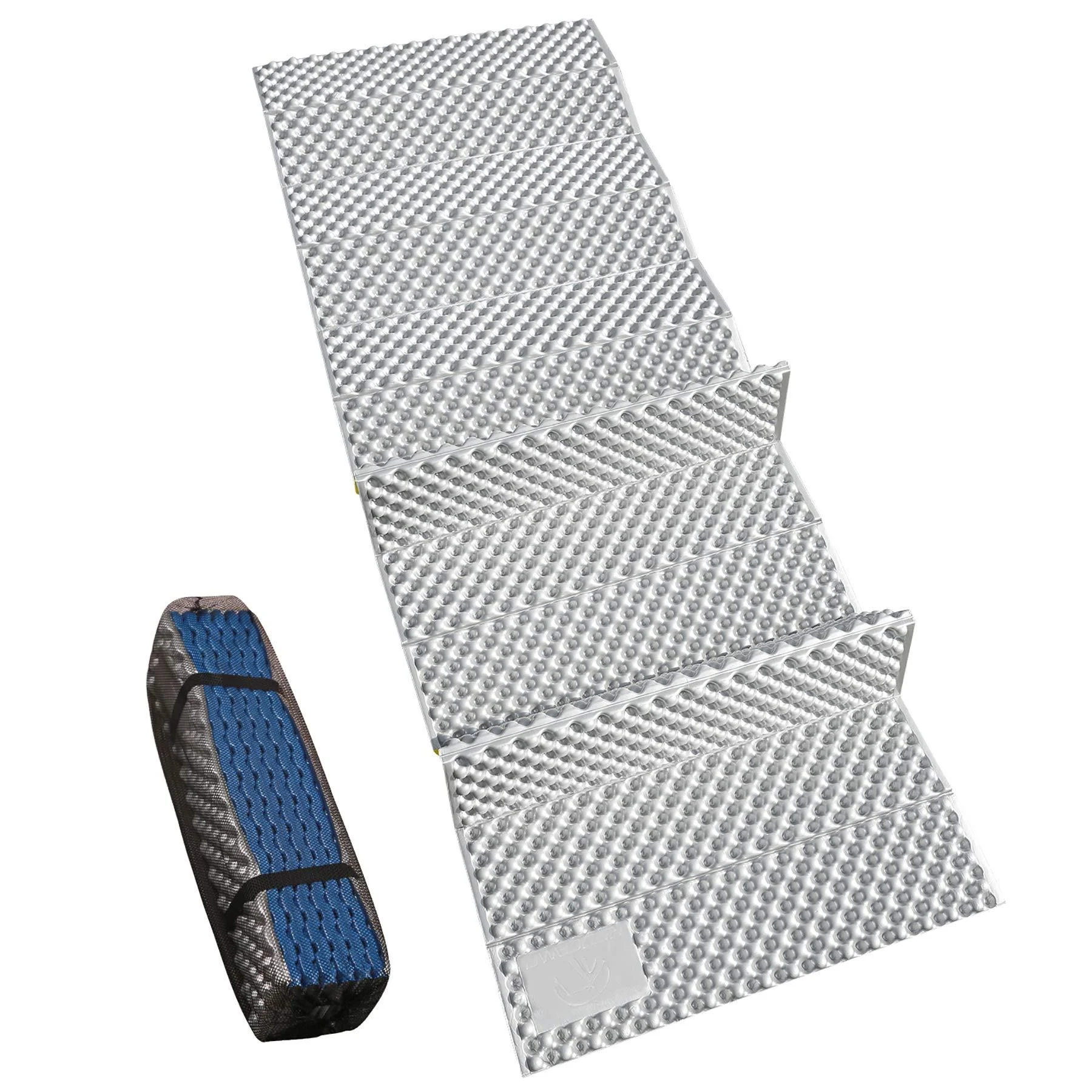 REDCAMP Closed Cell Foam Camping Sleeping Pad 22" Wide Lightweight Folding Camping Pad for Hiking Backpacking 72"x22"x0.75" Blue/Grey Royal Blue 1 Pack