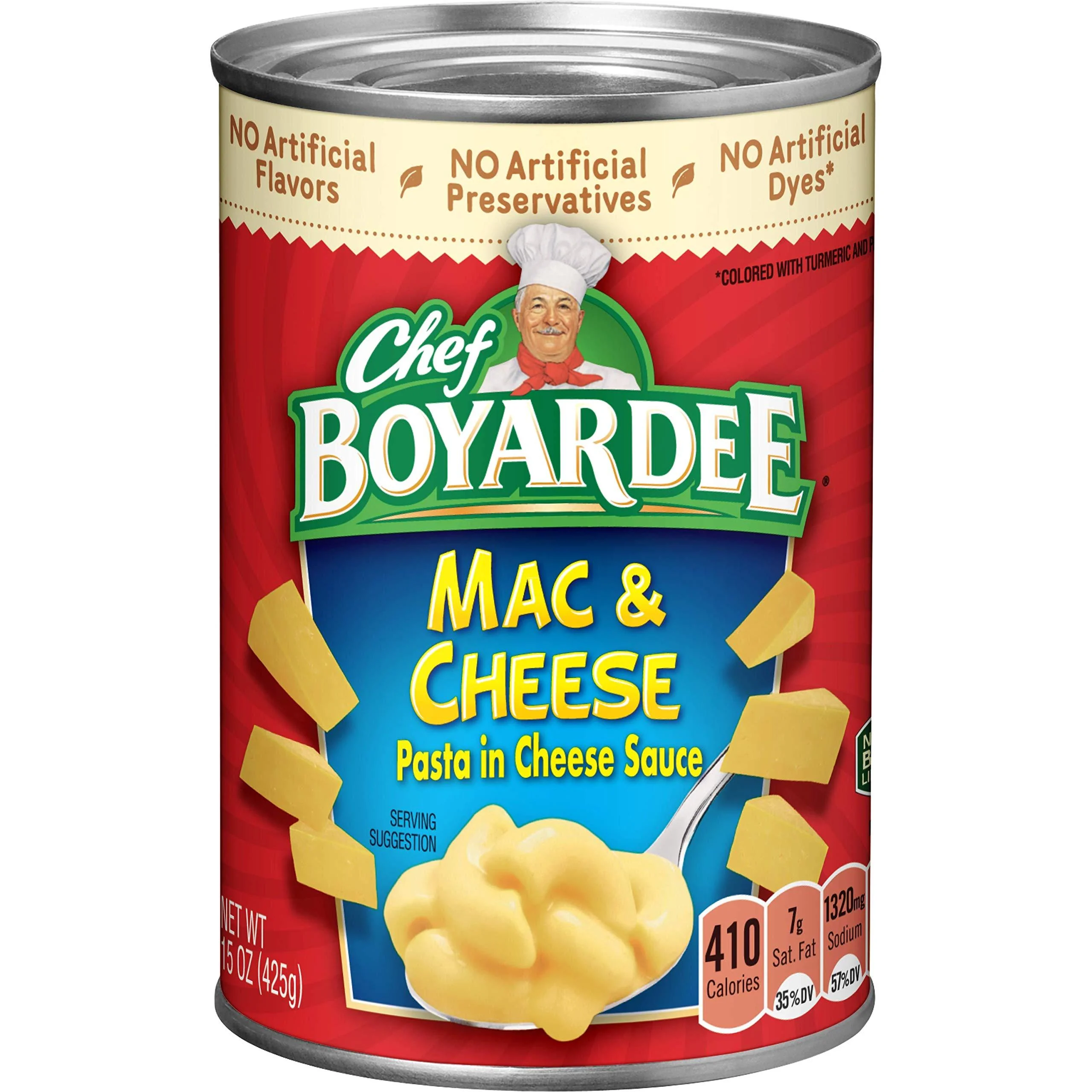 Chef Boyardee Macaroni and Cheese, 15 Ounce 15 Ounce (Pack of 1)