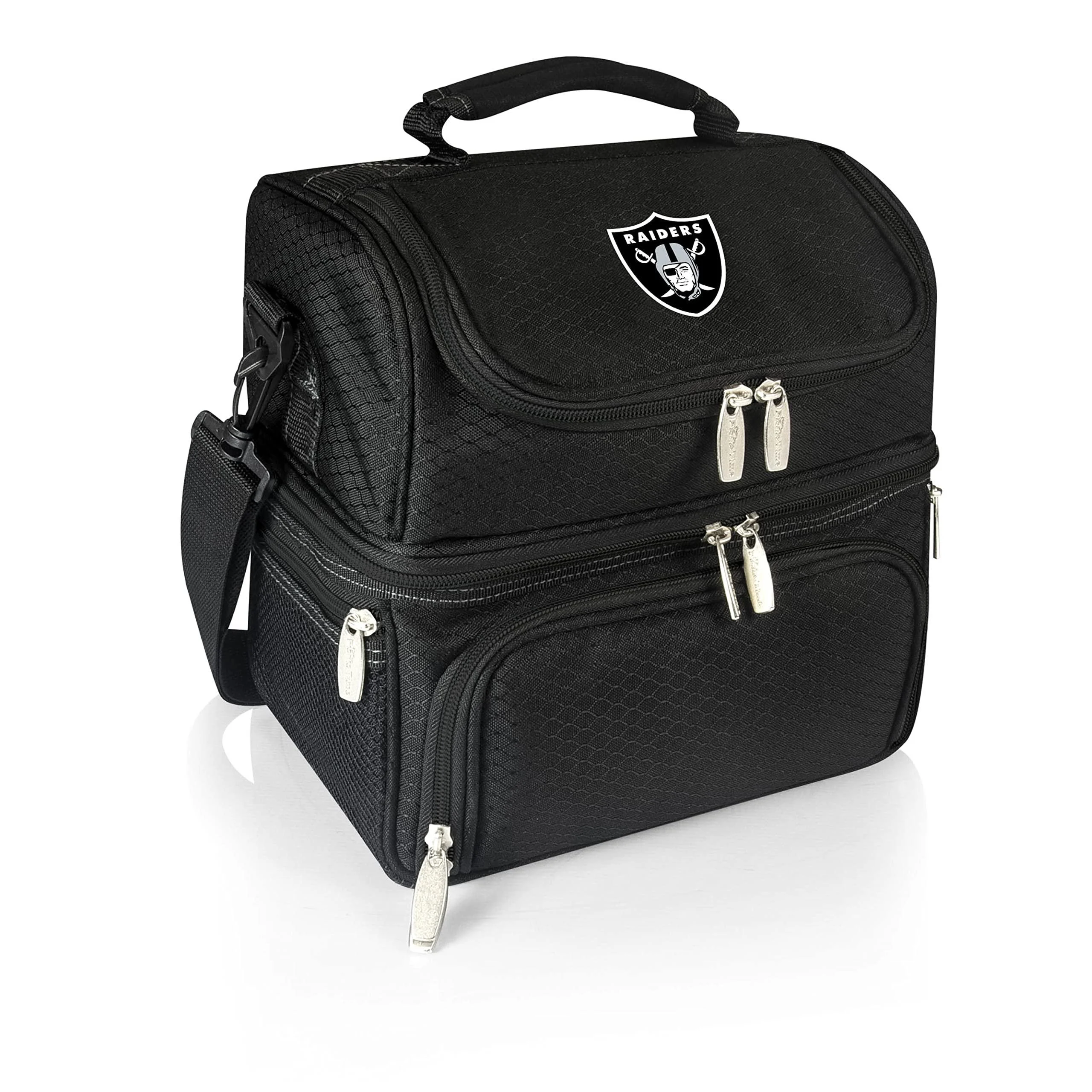 PICNIC TIME Black Las Vegas Raiders Pranzo Lunch Tote