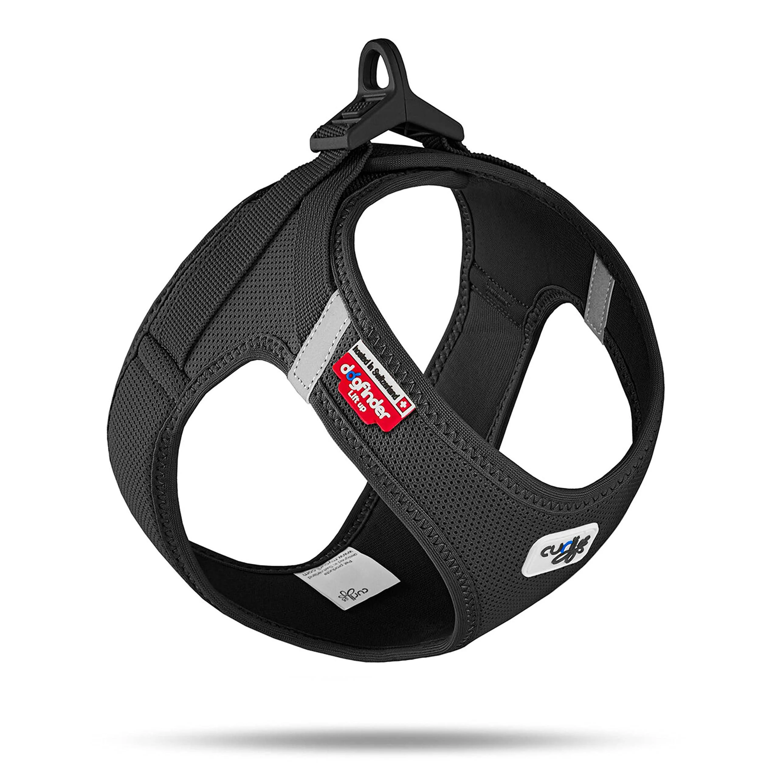 Vest Harness curli Clasp Air-Mesh Black S Schwarz S Einfarbig