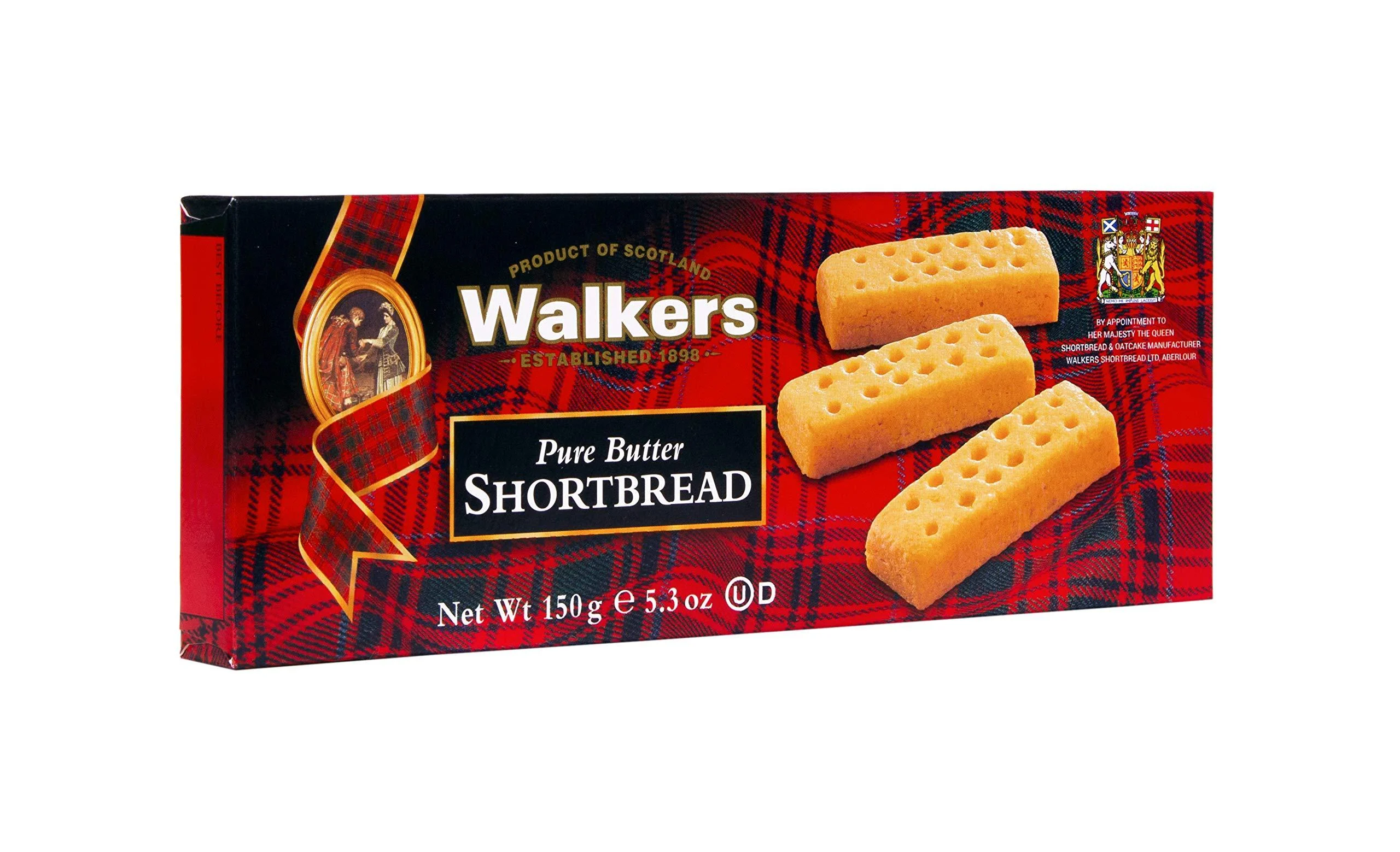 Walkers Shortbread Fingers Shortbread Cookies 5.3 Ounce Box - WALKERS SHORTBREAD LTD.