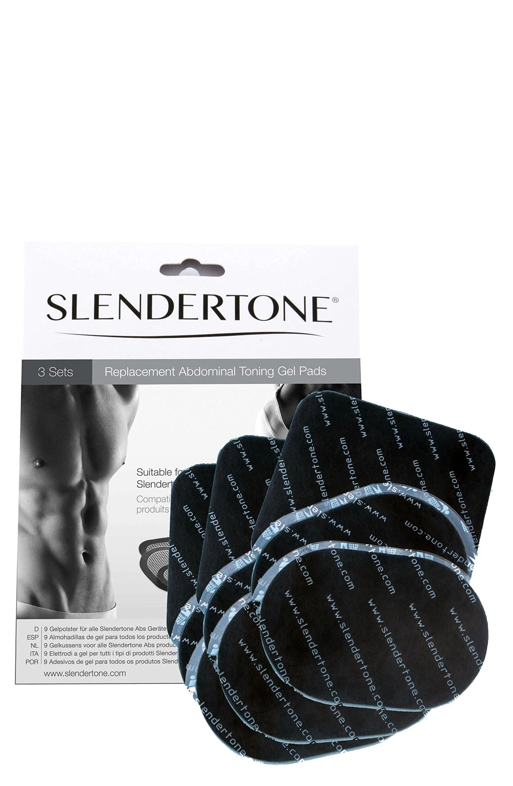 Slendertone Replacement Gel Pads for All Abdominal Belts - ?Slendertone
