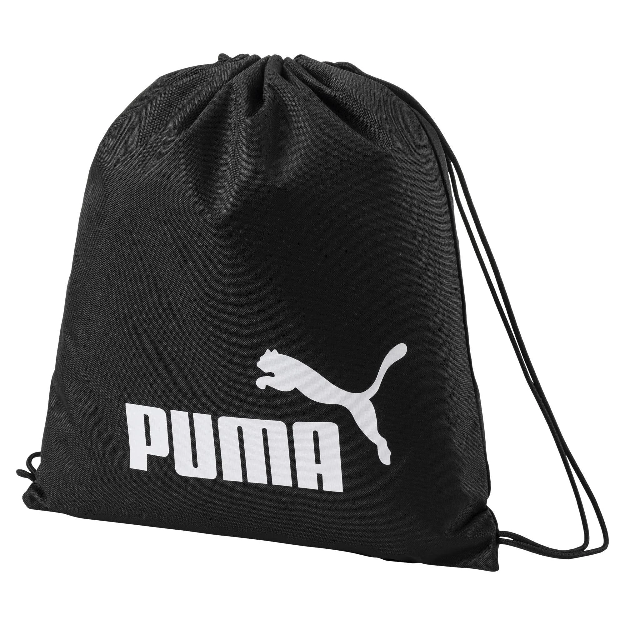 PUMA Unisex Phase Gym Sack Gym Bag (1 Pack) One Size Puma Black