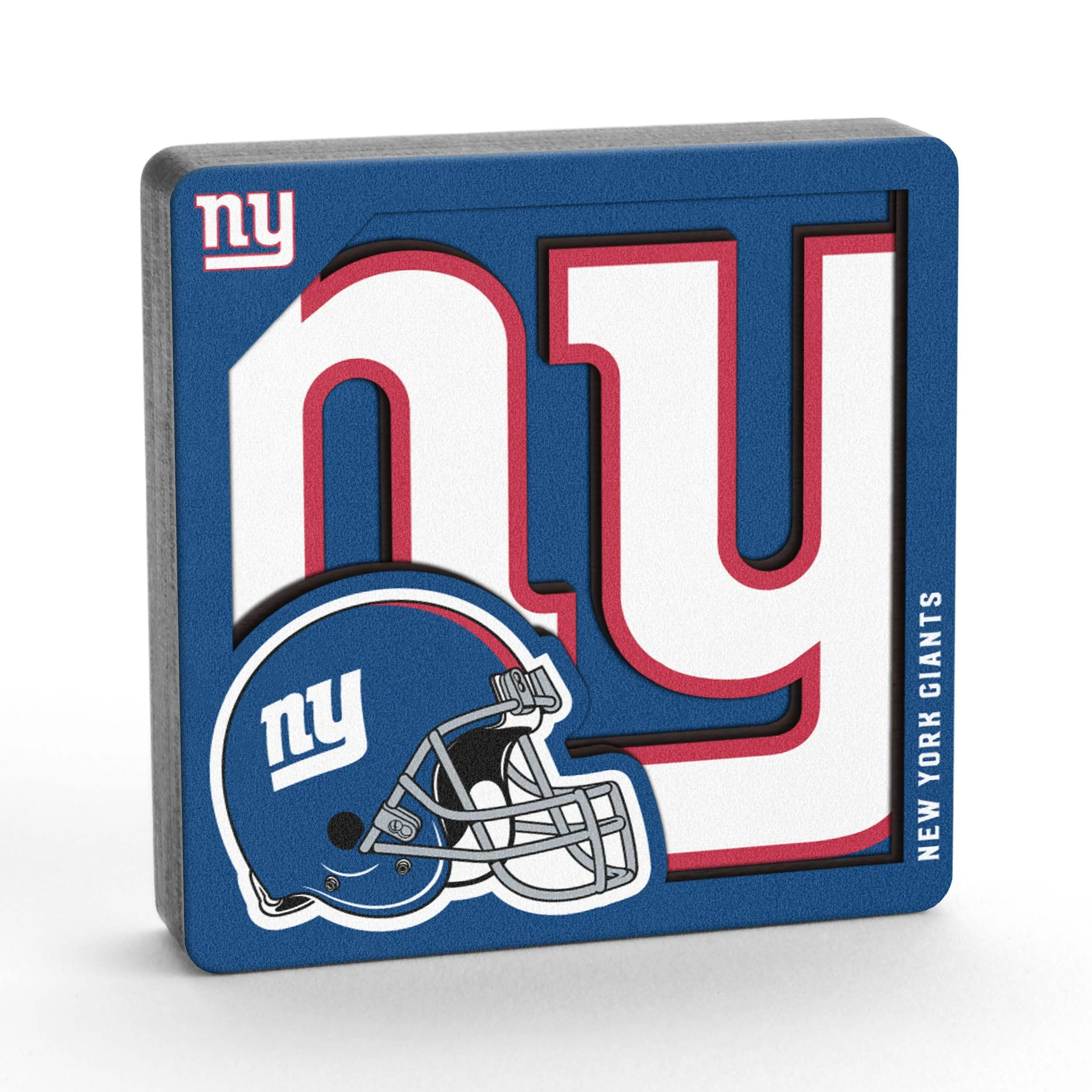 YouTheFan NFL 3D Logo Series Magnet New York Giants