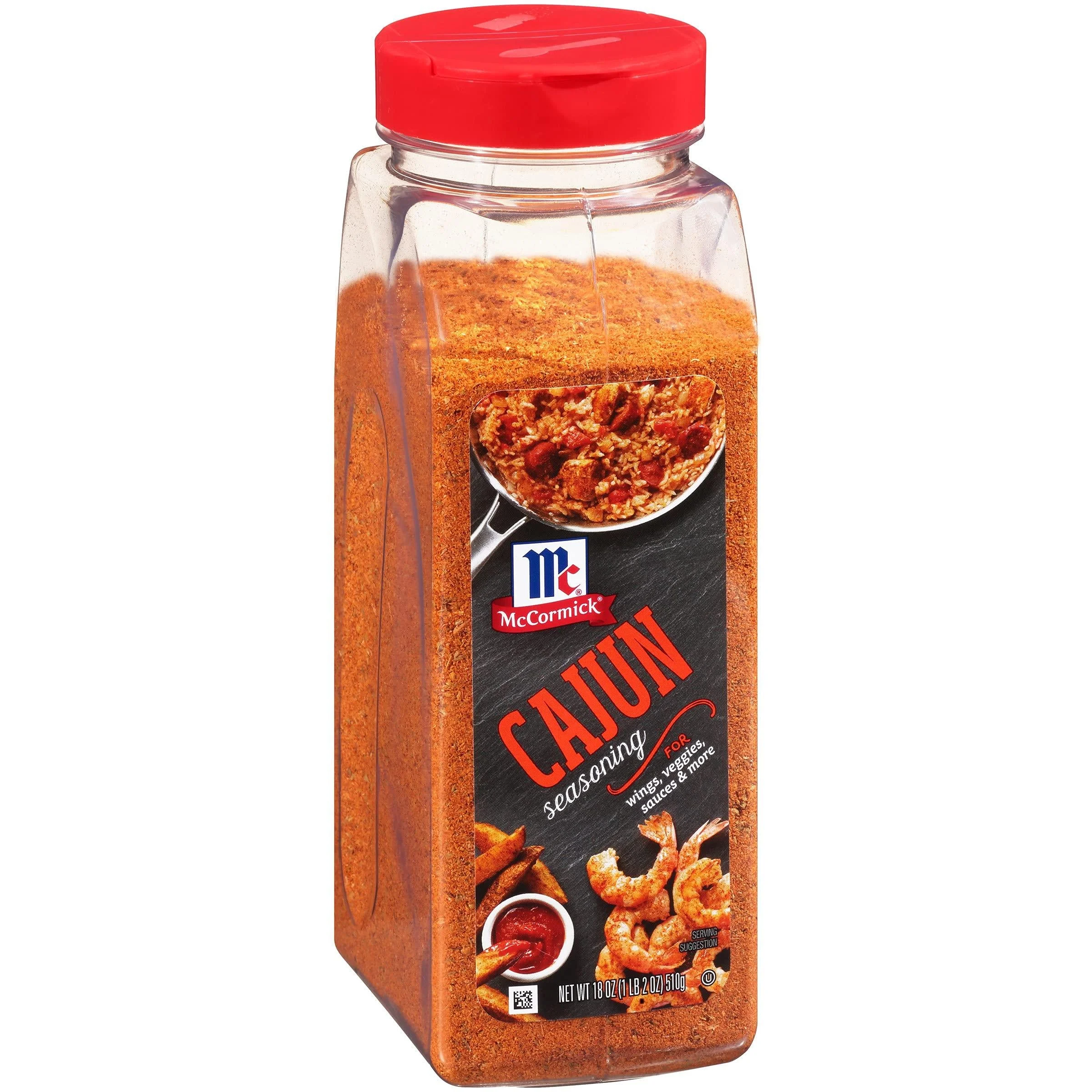 McCormick Cajun Seasoning, 18 ounce (Pack of 1) - Packaging May Vary