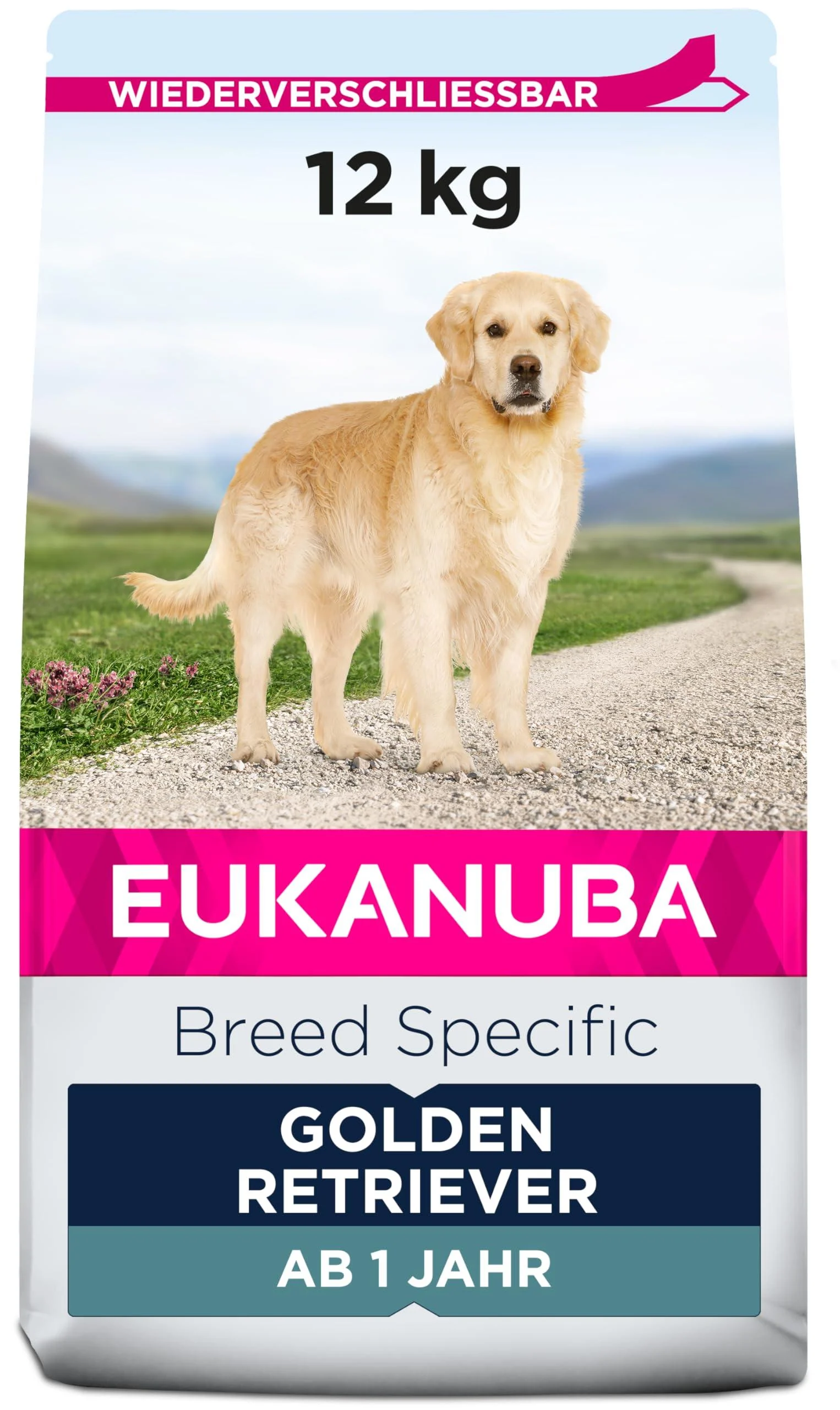 Eukanuba Dog Dry Food Golden Retriever Chicken 12kg