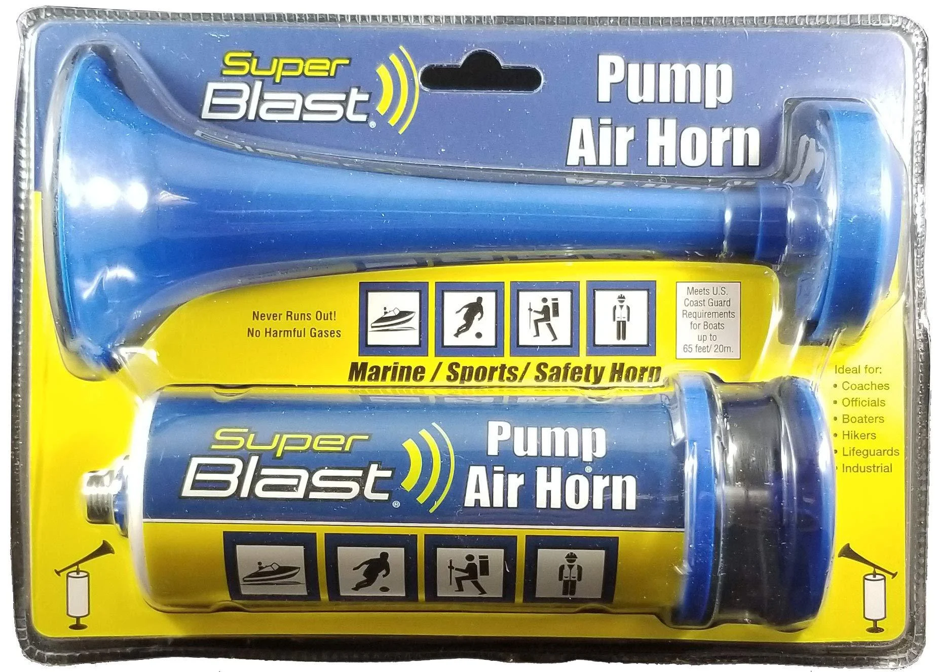 Super Blast 7218 Pump Air Horn (color may vary) - Max Professional