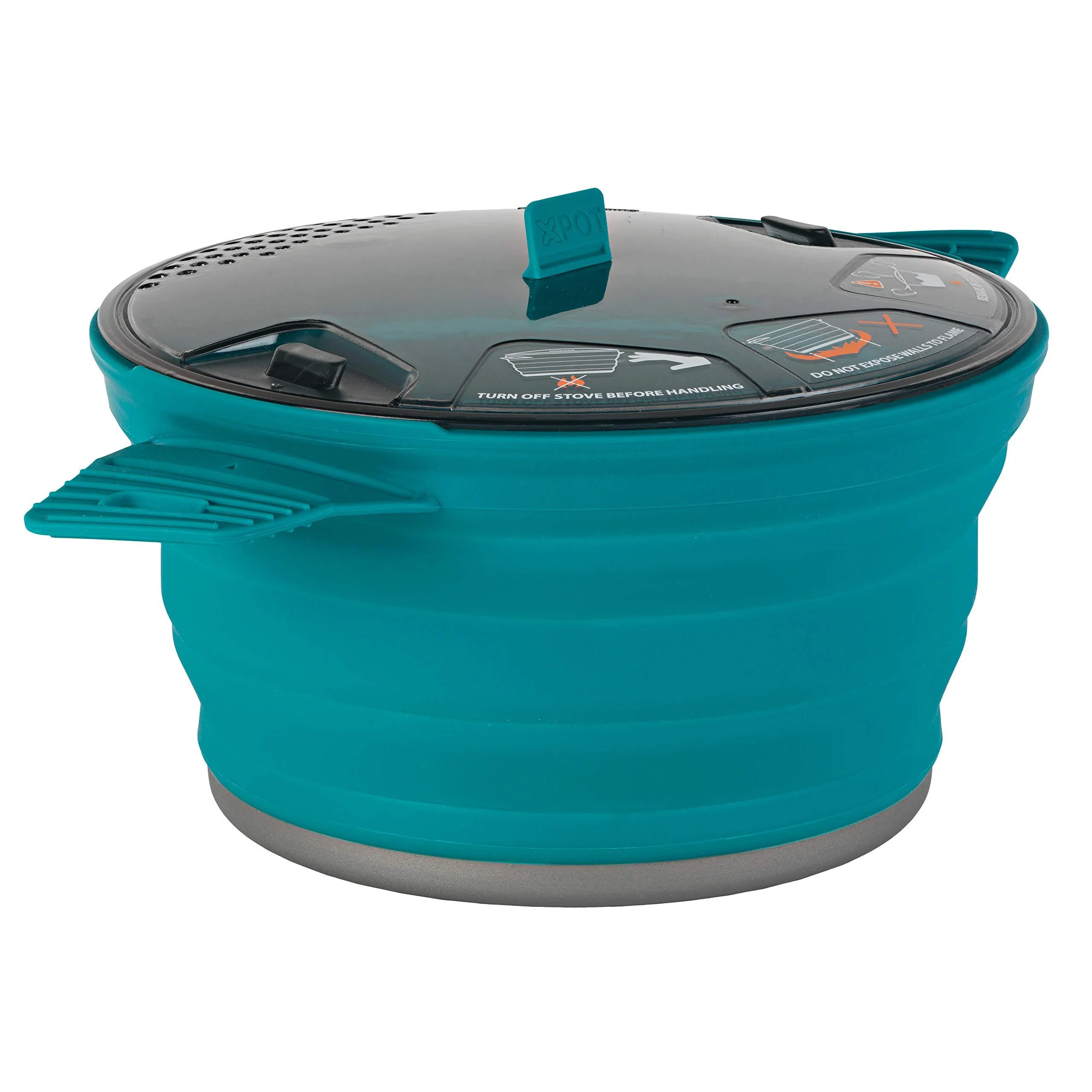 Sea to Summit X-Pot Collapsible Camping Cook Pot 2.8 Liter - Pacific Blue