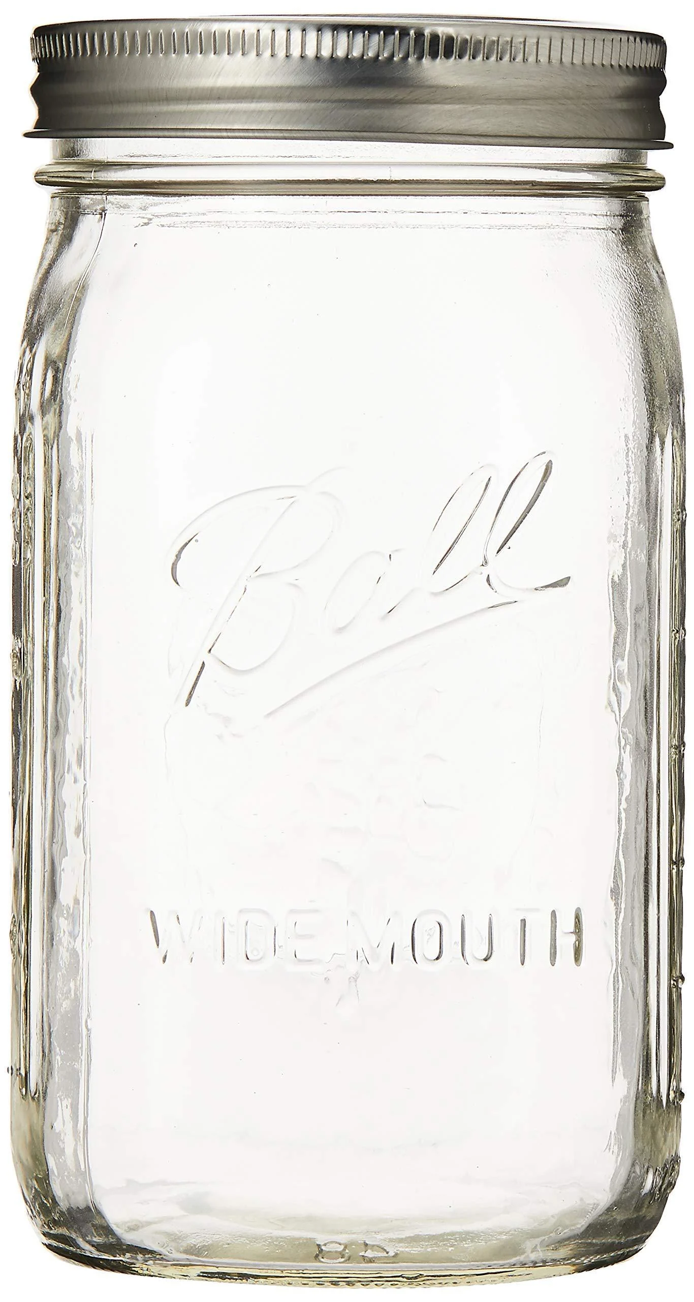 Ball Quart Jar, Wide Mouth, Set of 24 31 x 11.5 x 6.8 inches