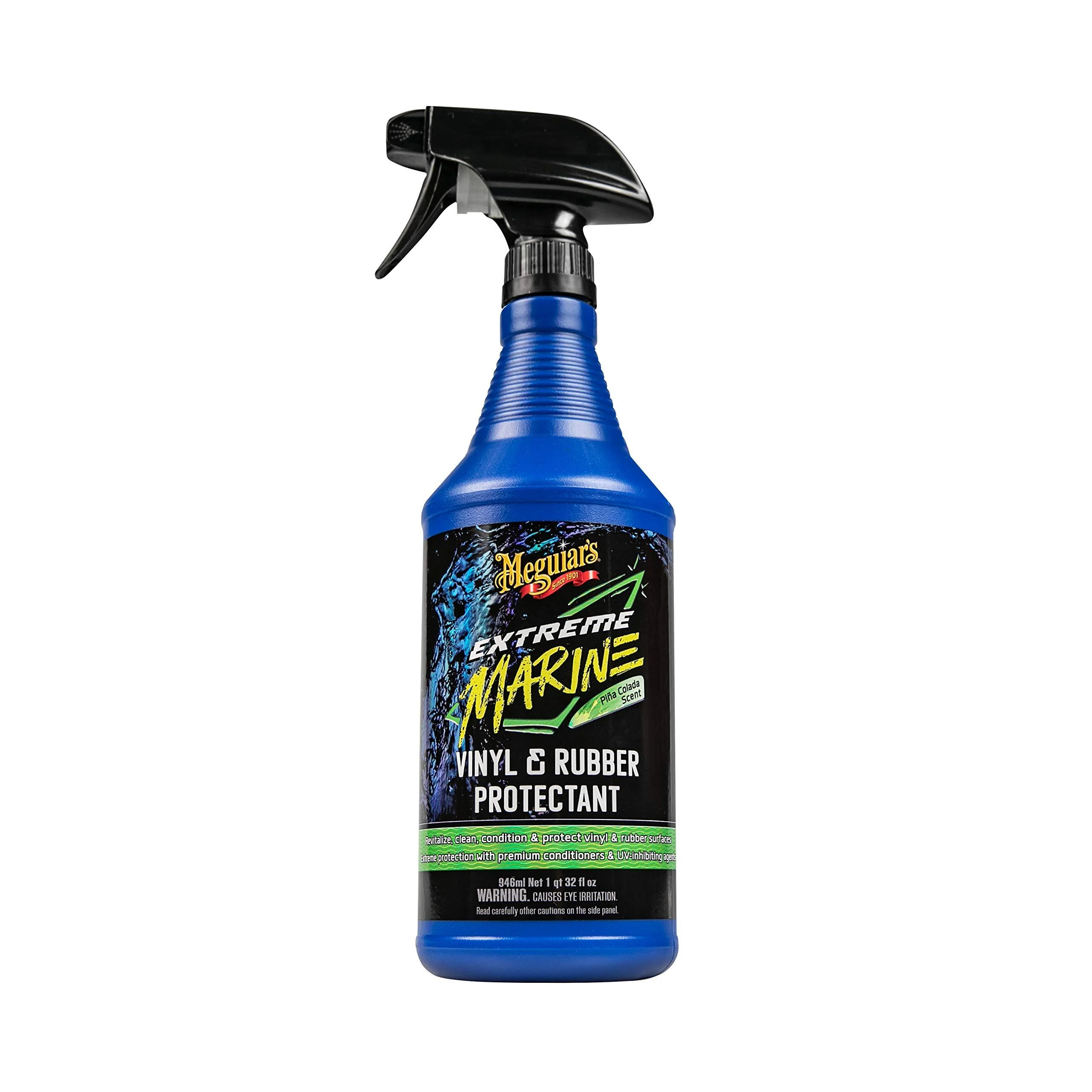 Meguiar's M180132 Extreme Marine Vinyl & Rubber Protectant - 32 Oz Spray Bottle Vinyl & Rubber Protectant 32 Oz