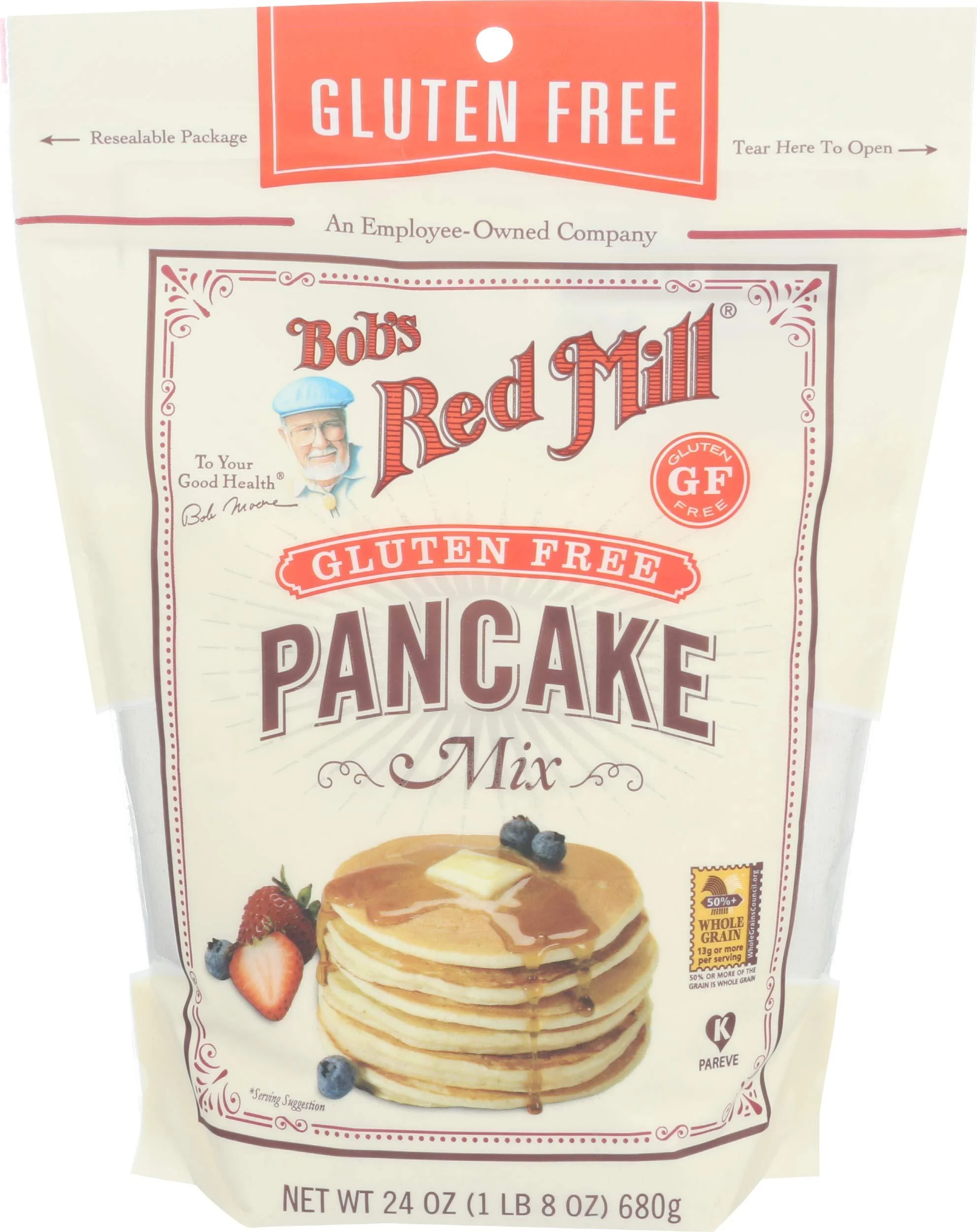 Bob's Red Mill Pancake Mix Gluten Free 24 oz (680 g)
