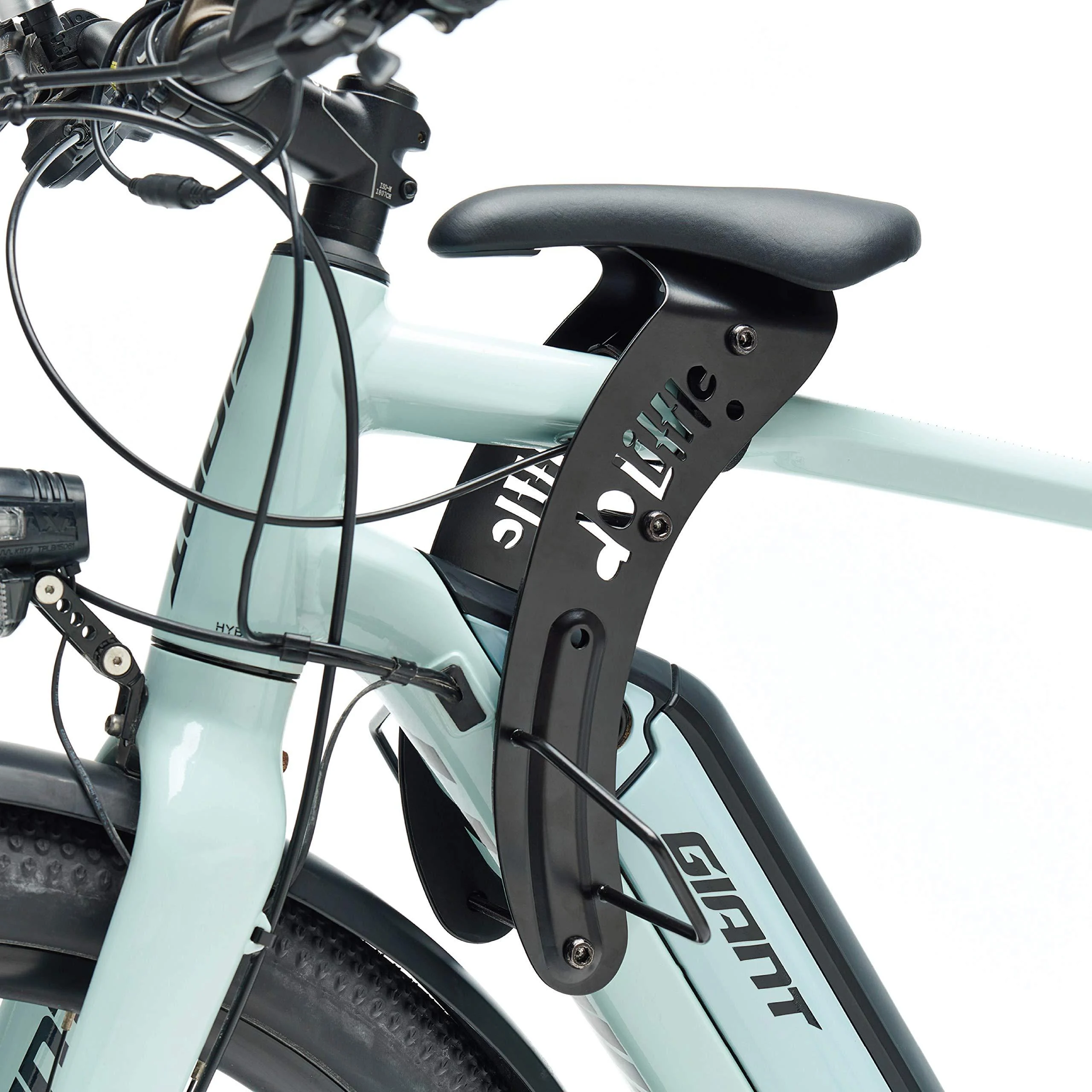 DO LITTLE Front-Mounted Kids Bike Seat for Active Riding Biggie (for Ebikes & Larger Frames)