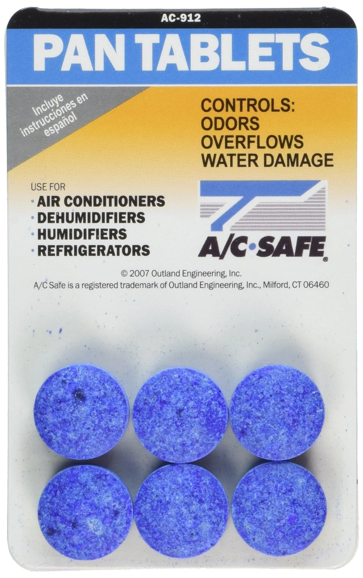 Outland Air Conditioner Pan Cleaner Tablets - Outland Engineering