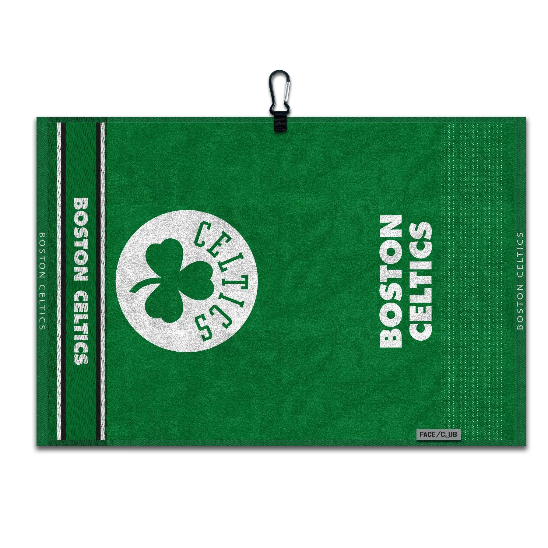 Team Effort Boston Celtics Boston Celtics Face/Club Jacquard Golf Towel 16" x 24"