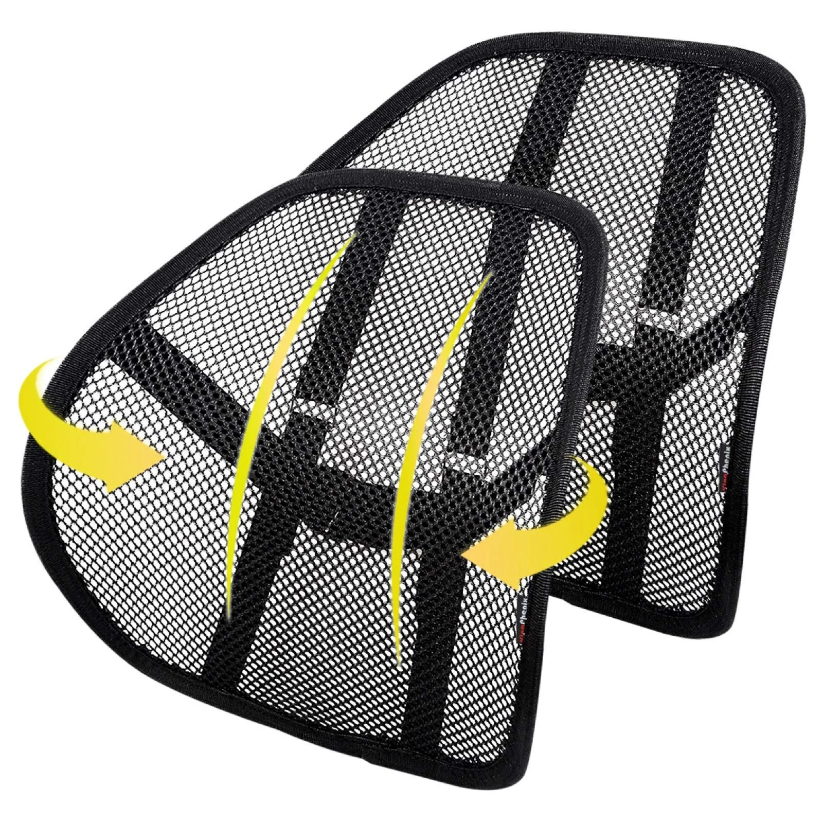 kingphenix Lumbar Support (2 Pack) with Breathable Mesh Suit for Car Office Chair