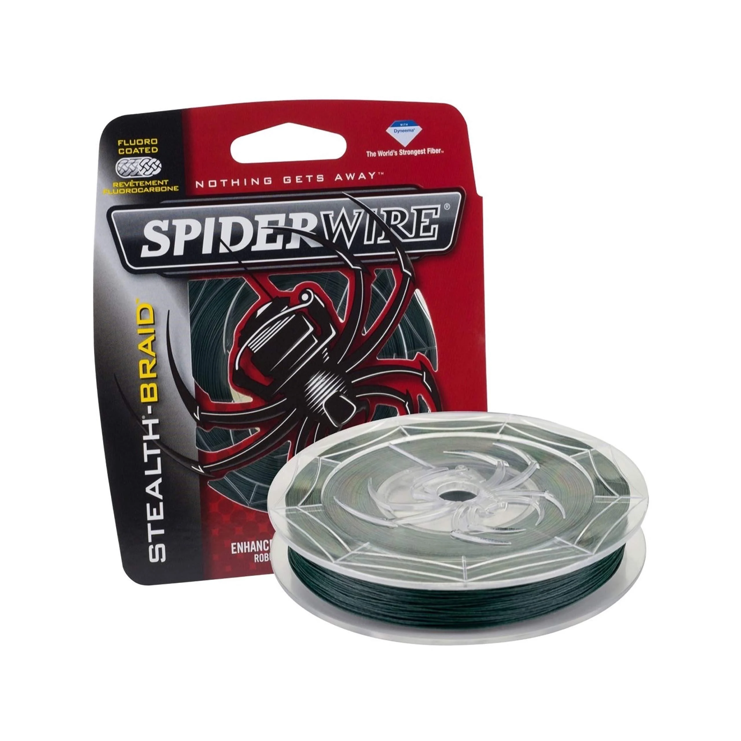 SpiderWire Stealth Braid Fishing Line 125 Yards Moss Green 15 Pounds
