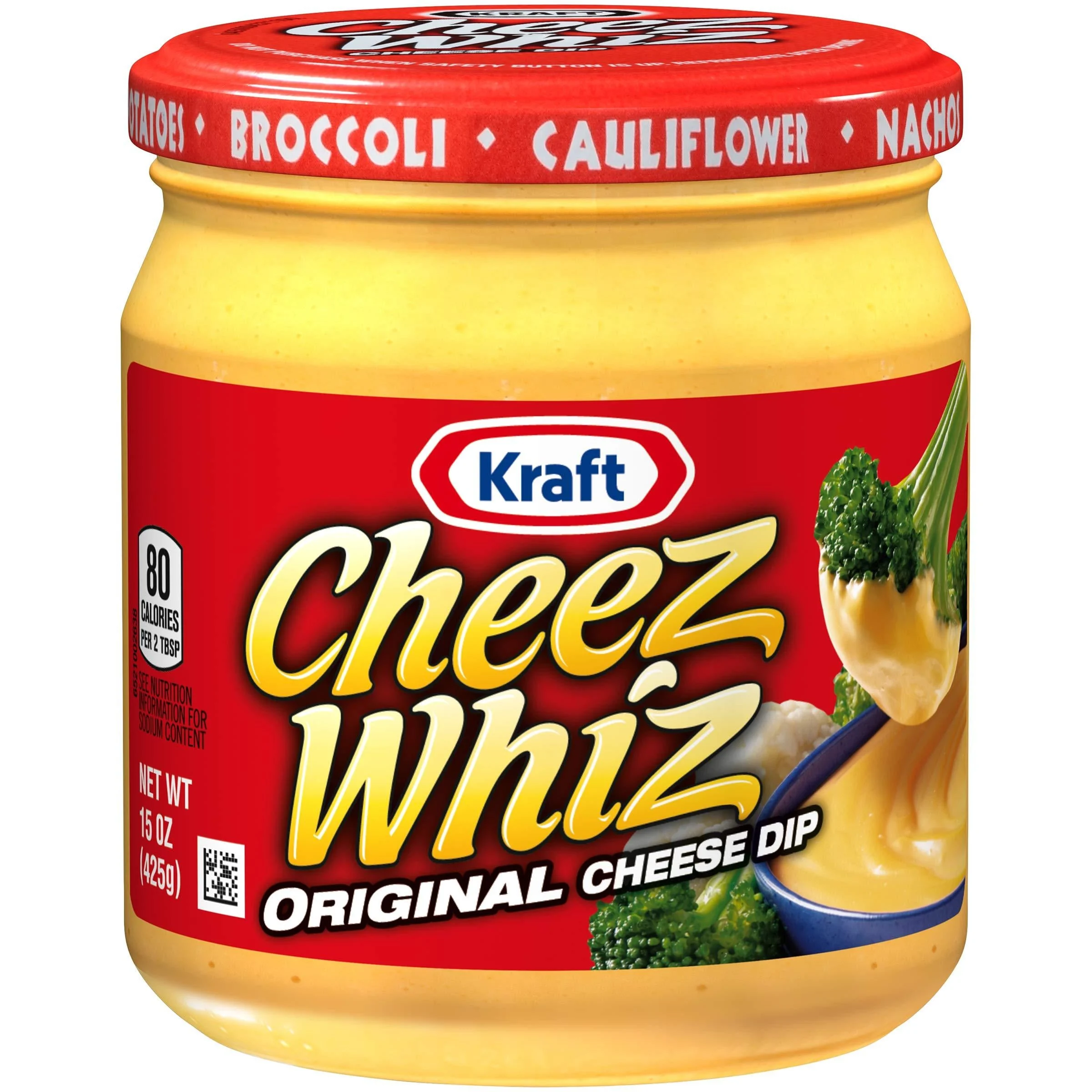 Cheez Whiz Original Cheese Dip, 15 oz Jar 15 Ounce (Pack of 1)