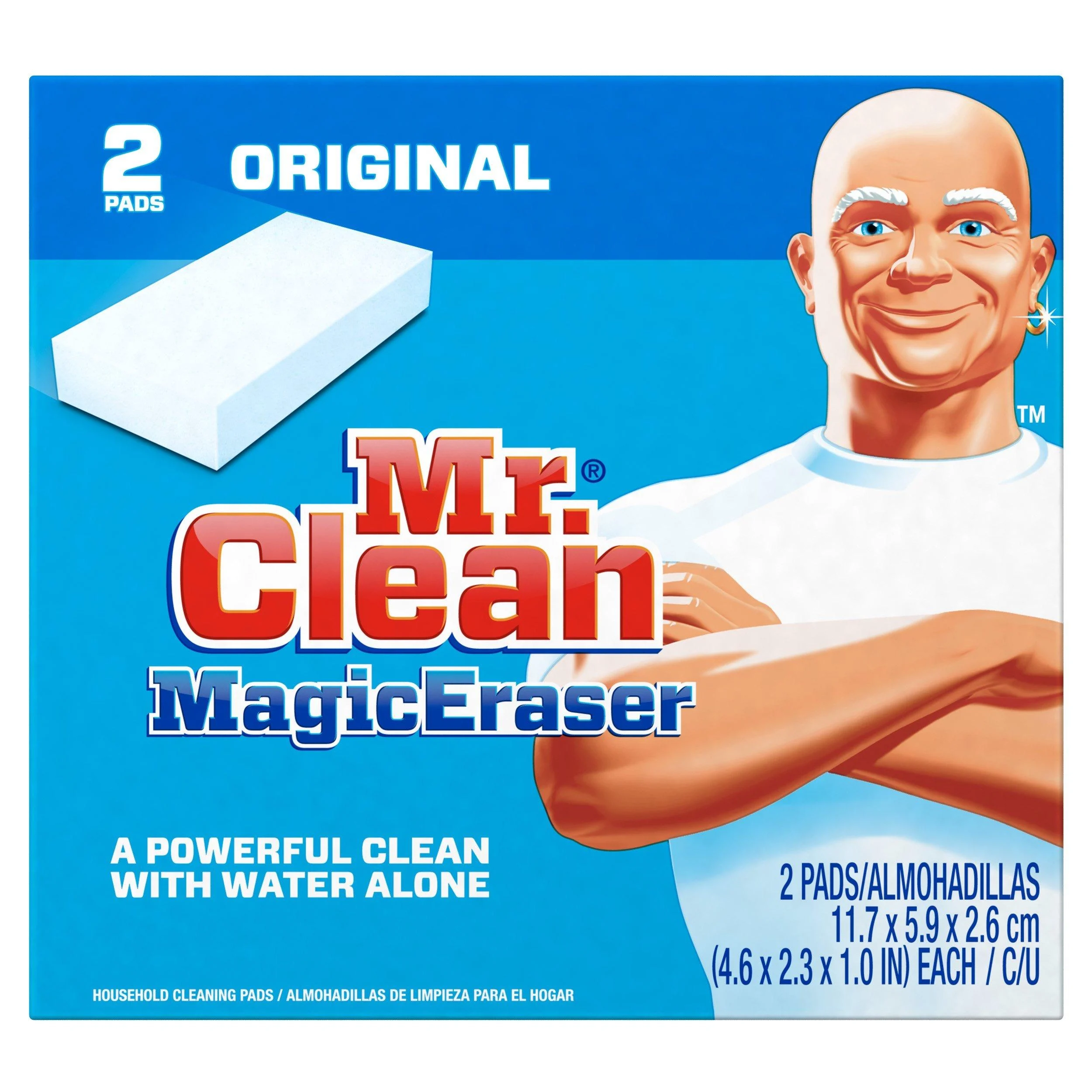 Mr Clean Erase and Renew Magic Eraser, Original, 2 Count 1 - Mr. Clean