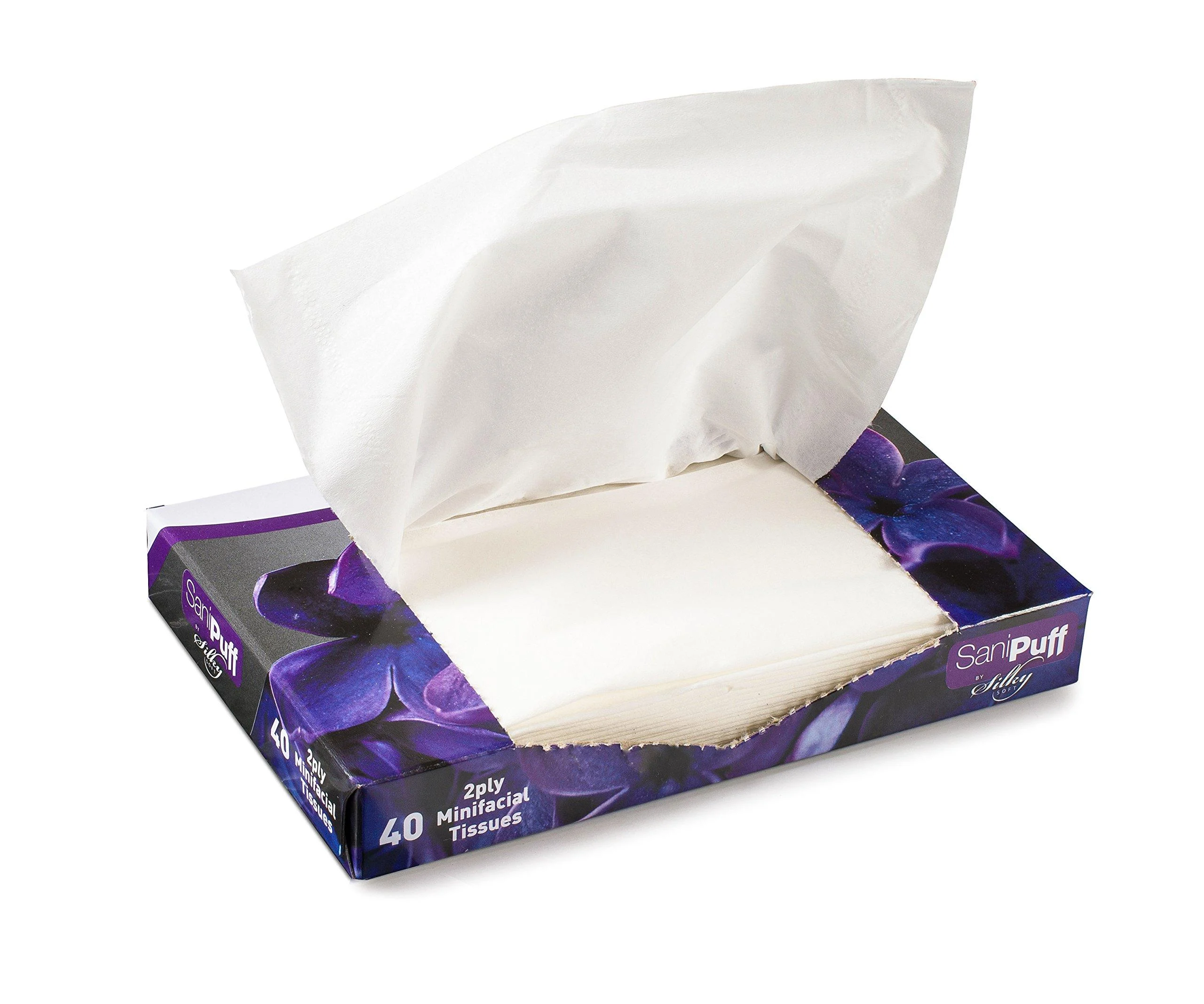 Crystalware Facial Mini White Tissues, Interfold Small Sized White Tissues, Bulk Pack of 20, 40/Box (800 tissues)