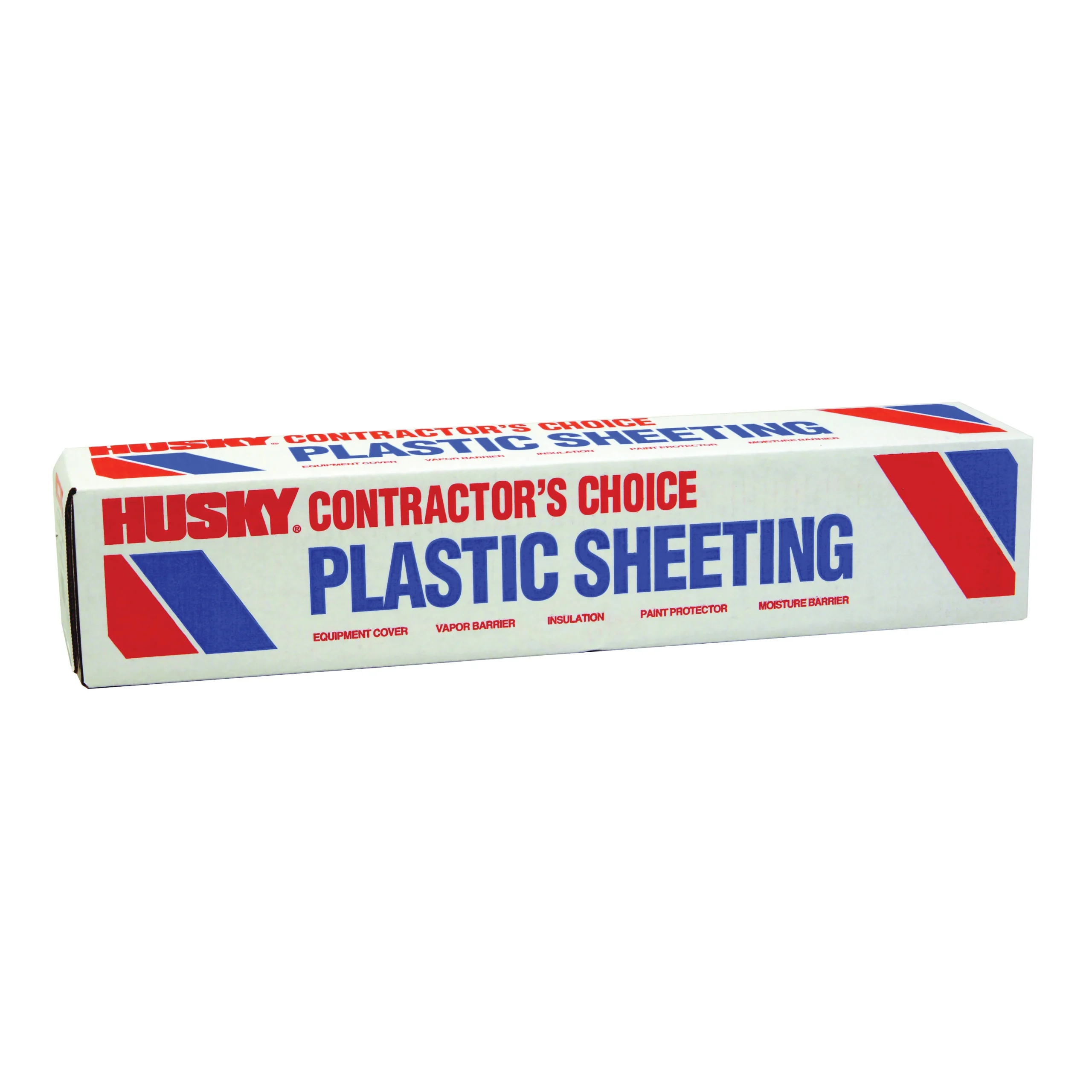 CF0112-0400C Painter's Sheeting, 400 ft L, 12 ft W, 1 mil Thick, Clear