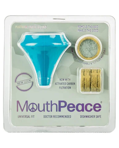 MouthPeace Original Silicone Mouthpiece with Carbon Filters by Moose Labs - MooseLabs