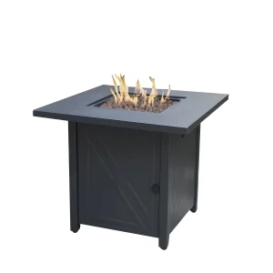 52072 Fire Pit, 28 in OAW, 28 in OAD, 24 in OAH, Square, Propane, Pulse Ignition - Seasonal Trends