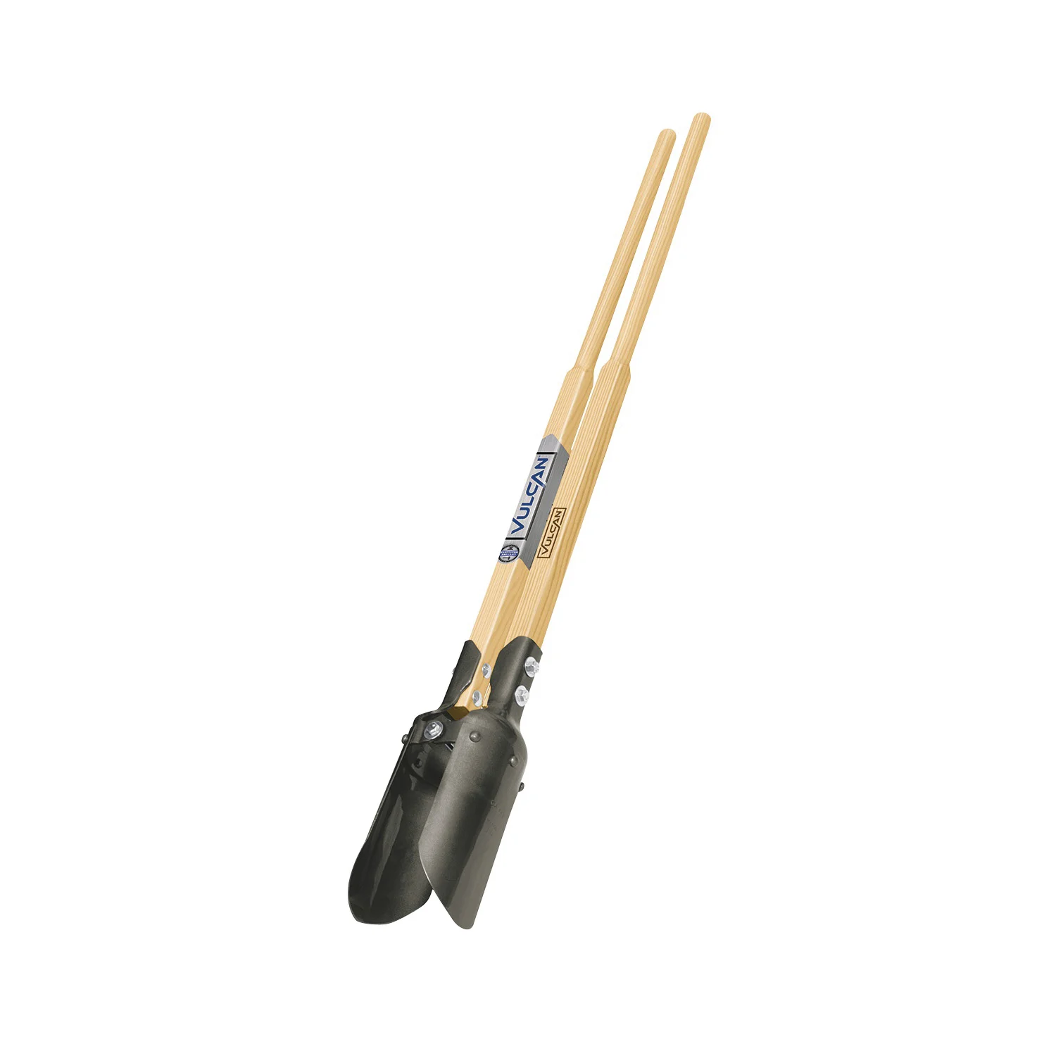 34559 Post Hole Digger, Steel Blade, Wood Handle, 48 in Handle, 5-13/16 in Blade