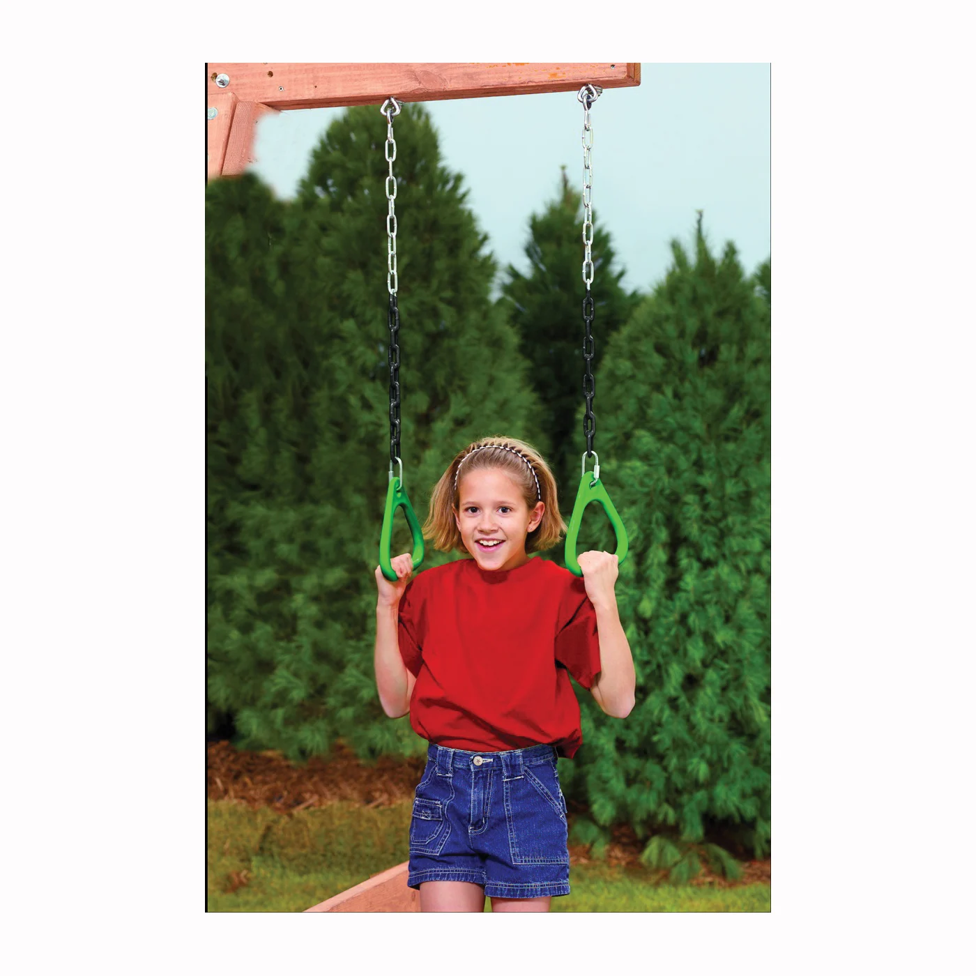 PS 7536 Gym Ring, Polyethylene, Green - Playstar