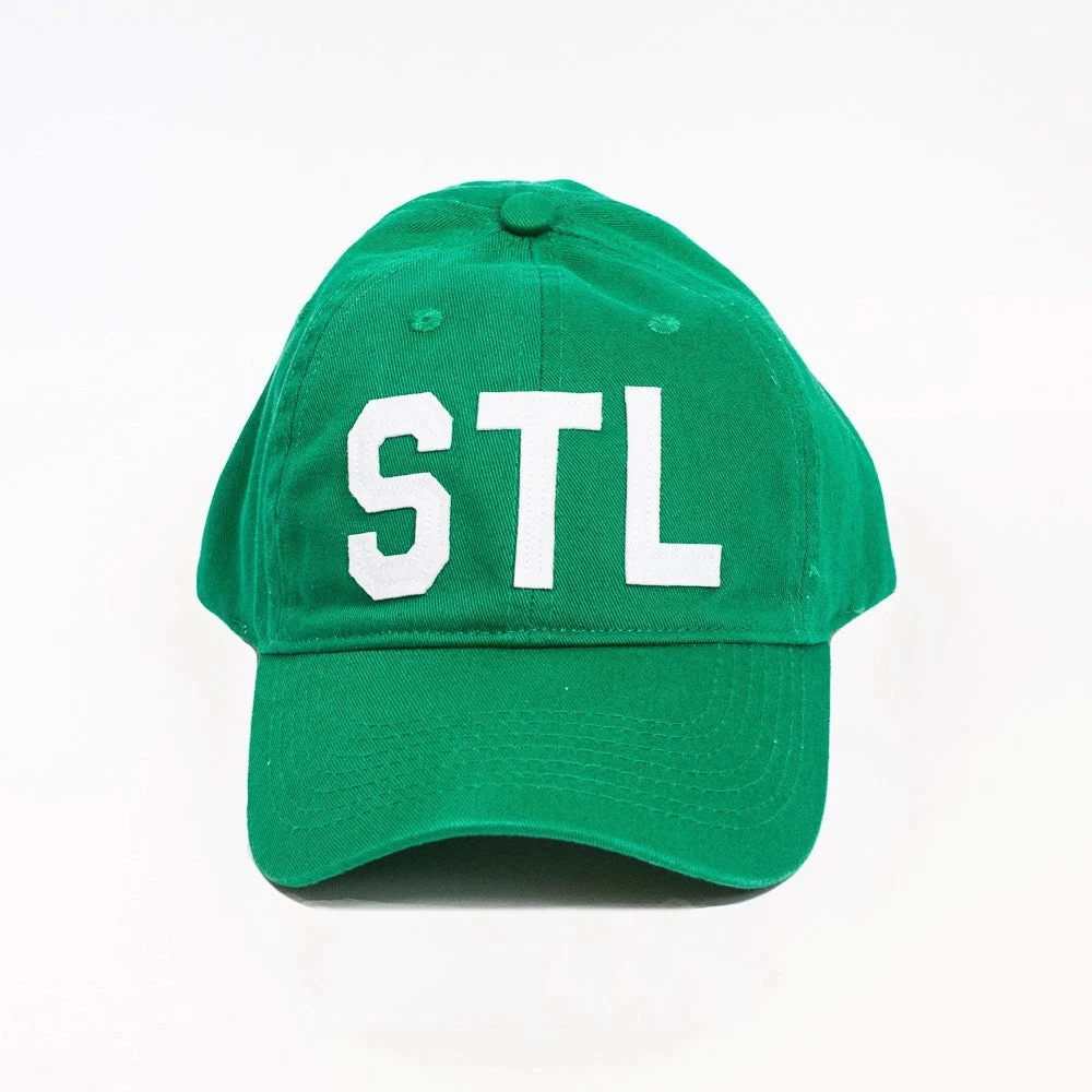 St. Louis "STL" Collegiate Dad Hat – Kelly Green - Aviate Brand