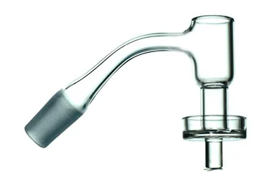 Fully Welded Terp Slurper Enail Banger 14mm Male 45 Degree 25mm Dia Dish - VapeBrat
